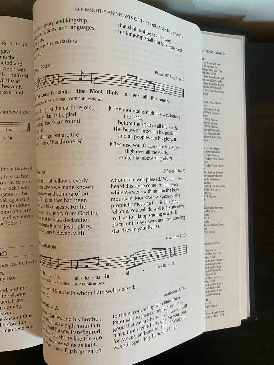 Journeysongs Second Edition Hymnal OCP Hardbound Catholic Music Book