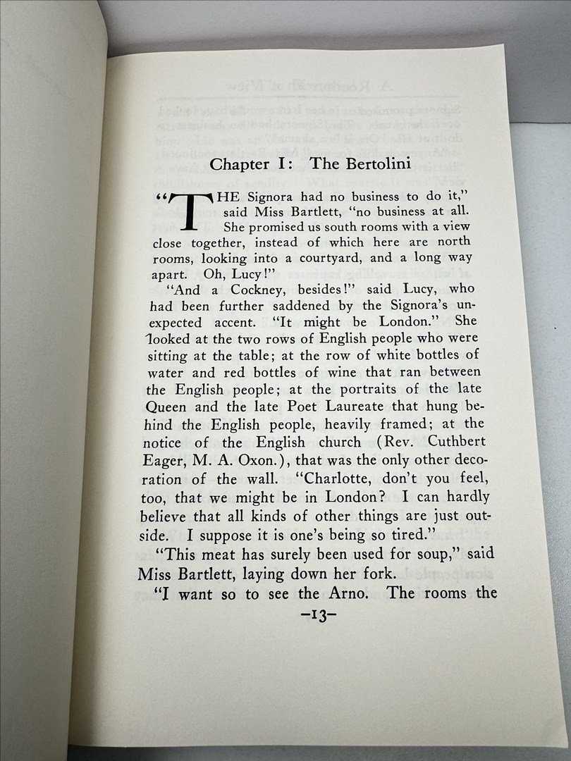 A Room with a View / Howards End / Maurice, By E M Forster, Paper