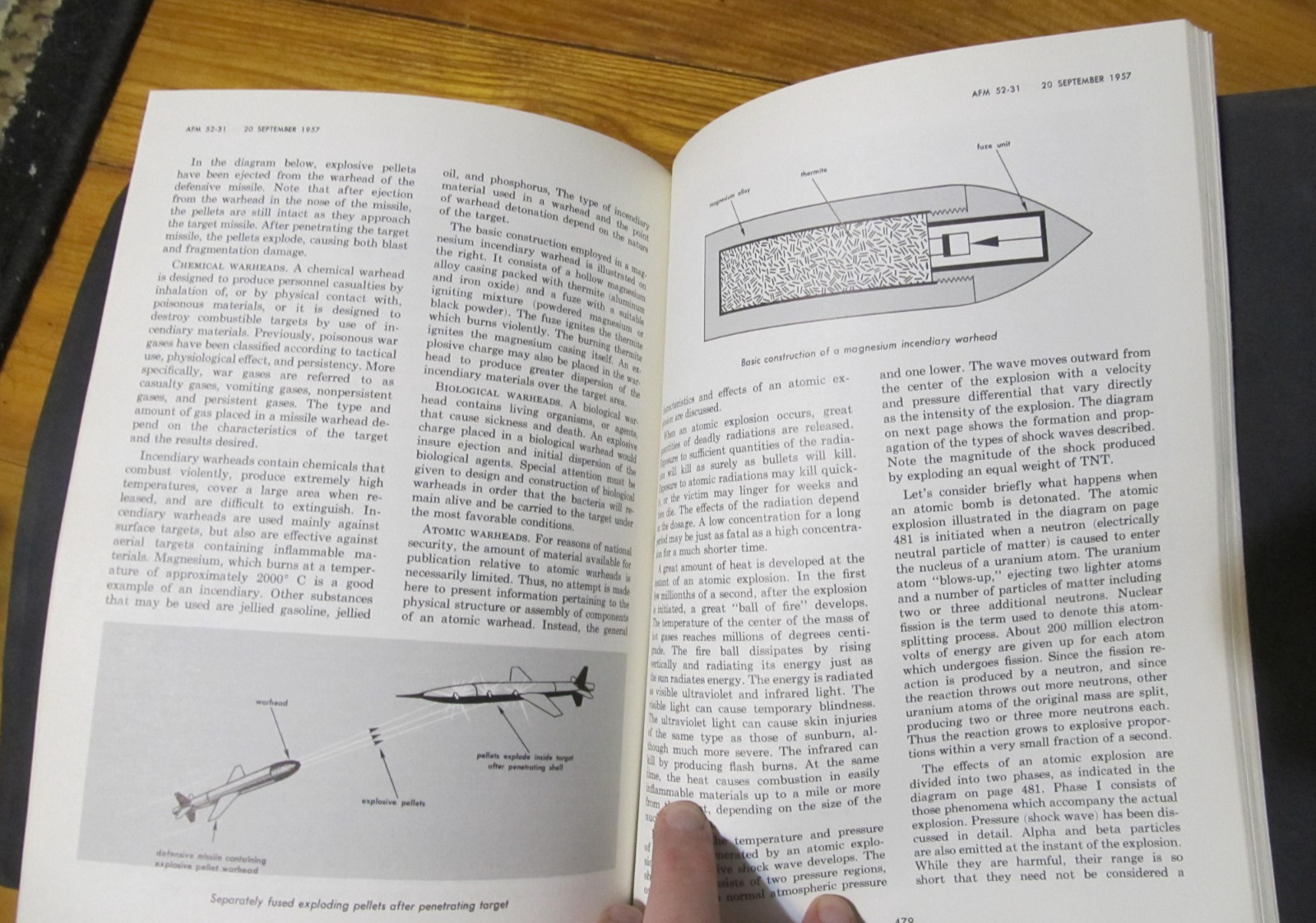 1957 Book: Air Force Manual AF 52-31 GUIDED MISSILE FUNDAMENTALS, 568 pages