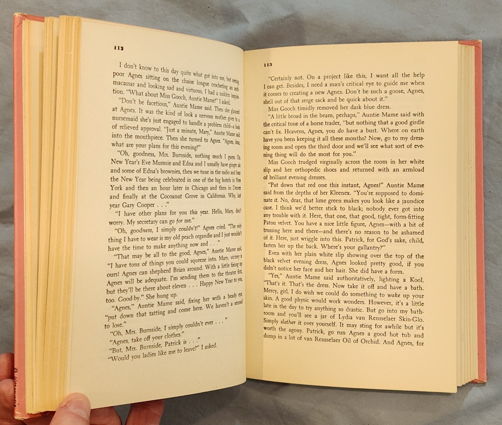 Auntie Mame by Patrick Dennis. 1955 First Edition 12th Print HC/DJ.