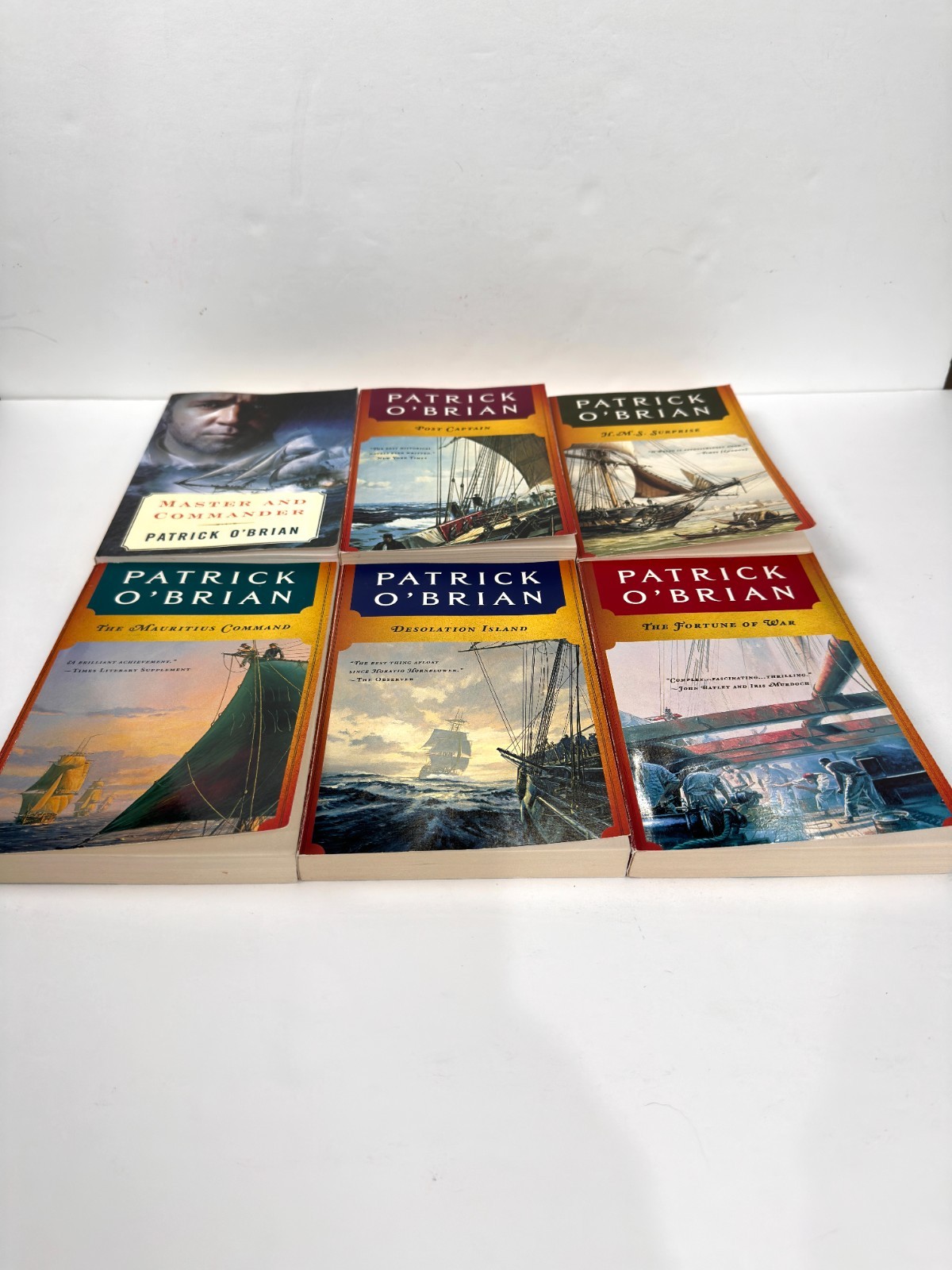 Aubrey & Maturin Master Commander Patrick O’Brian Complete Set Series Lot of 21