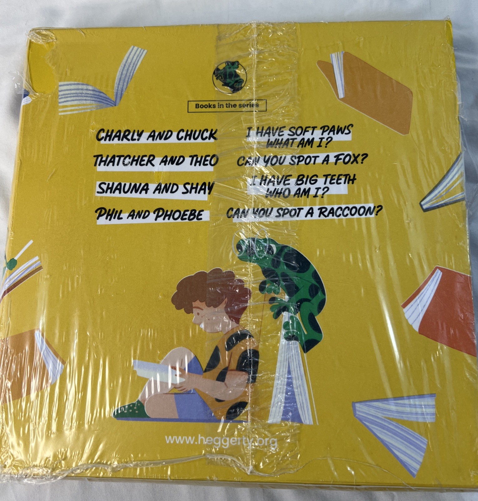 Set of 8 Heggerty Decodable Books: Frog Series Grade 1