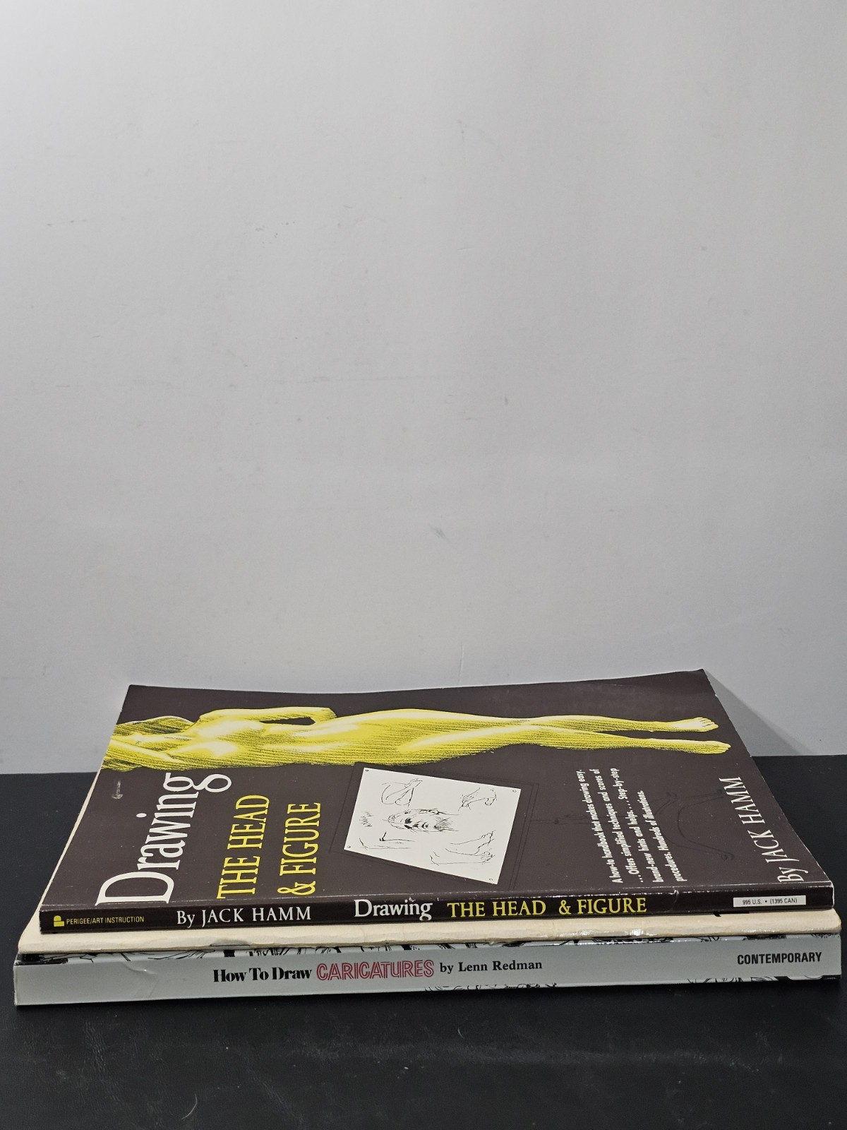 Lot Of 3 PB Drawing Books – How To Draw Caricatures / Draw The Human Head / Etc