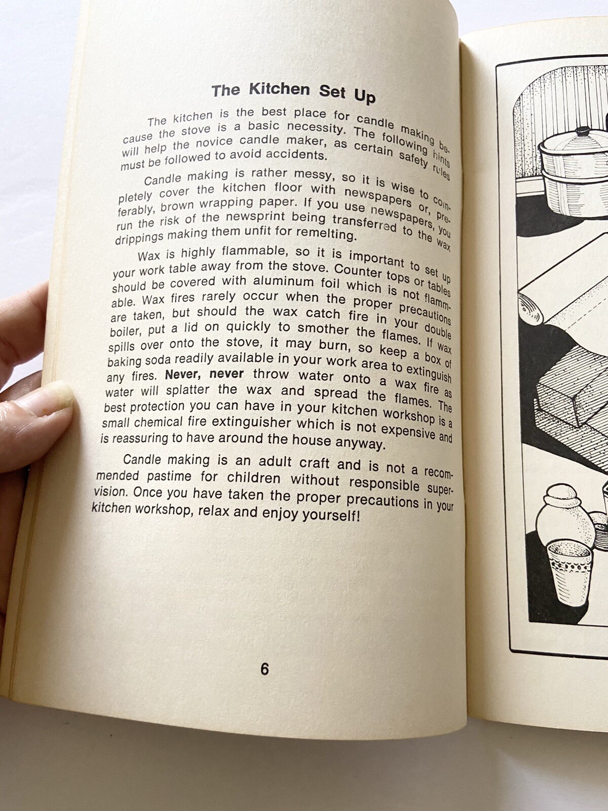 Vintage Paperback Candles 1973 By Potpourri Press Gladys McConnell