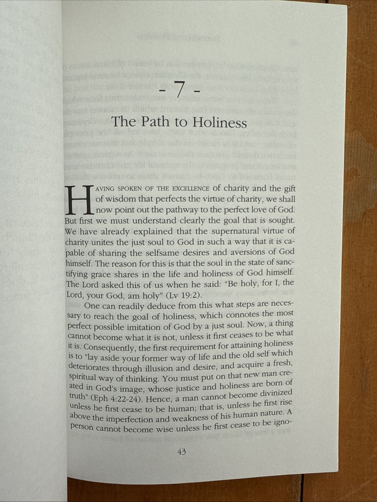 PATHWAYS TO HOLINESS By De Granada Luis & Jordan Aumann *Excellent Condition*