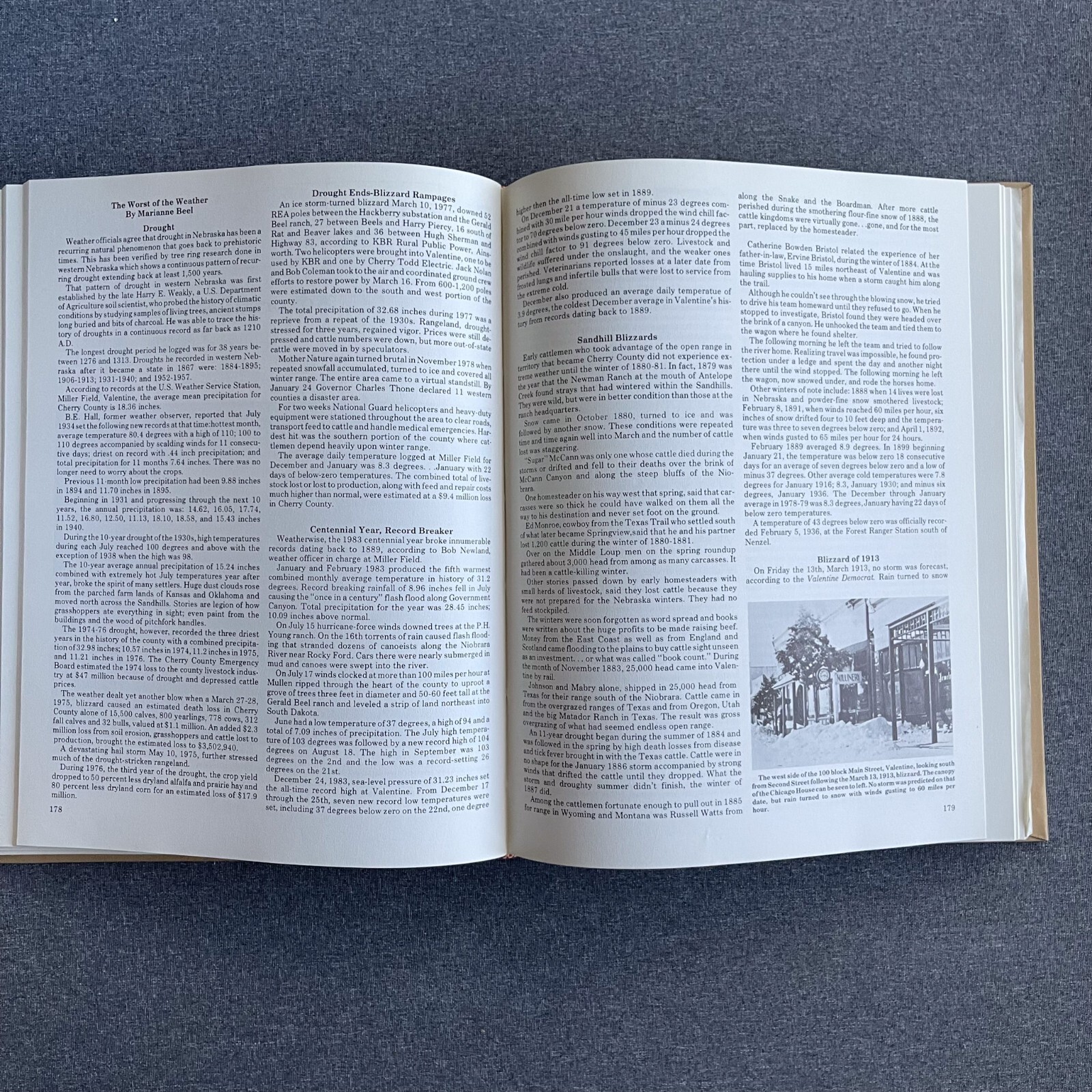 A Sandhill Century: A History of Cherry County, Nebraska Hardcover Vol I And II