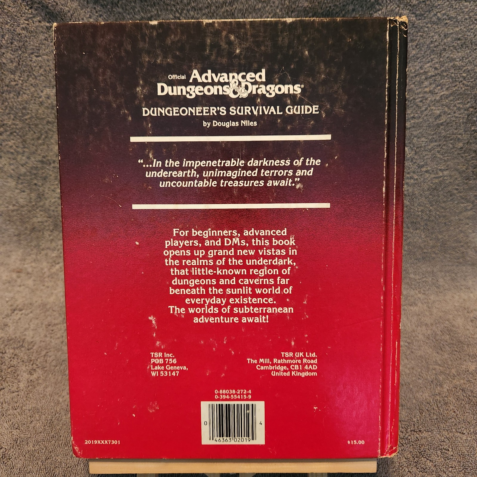 Dungeoneer’s Survival Guide AD&D #2019 1986 Dungeons and Dragons TSR Hardcover
