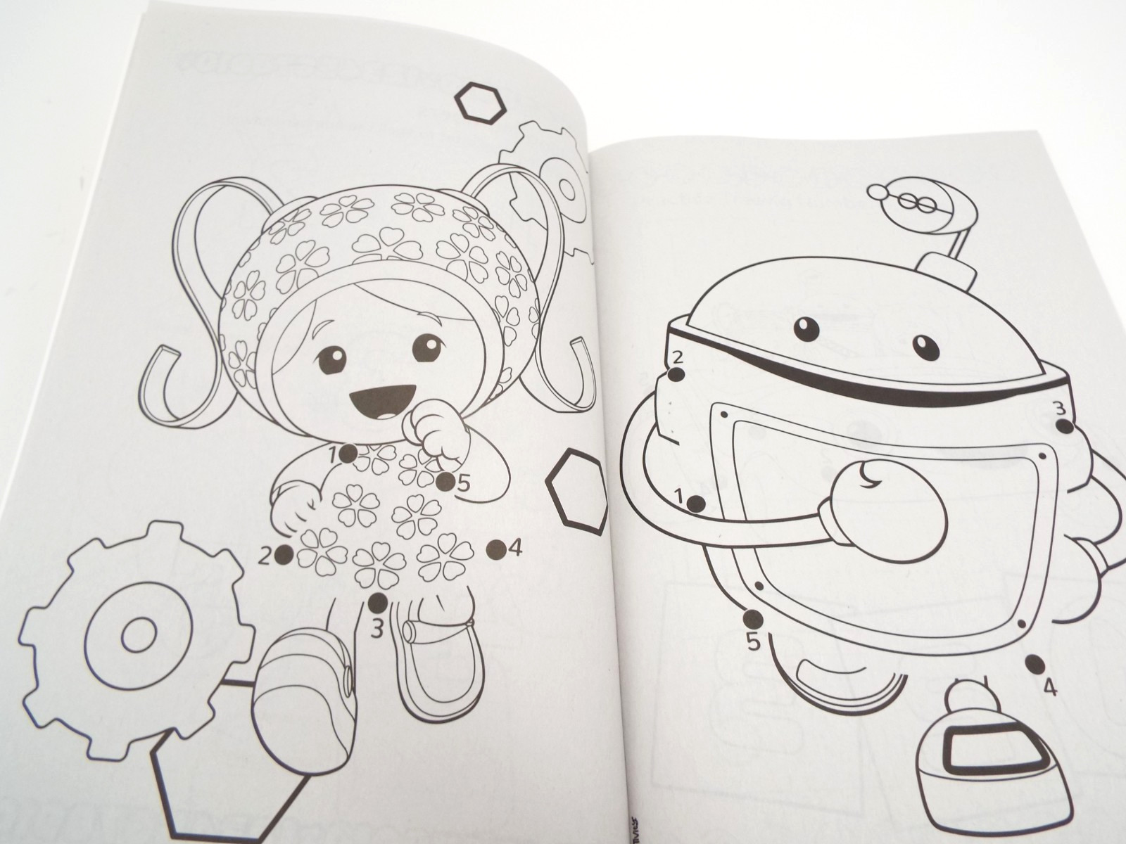Nickelodeon Team Umizoomi Coloring and Activity Book Dot To Dot Math Numbers NEW