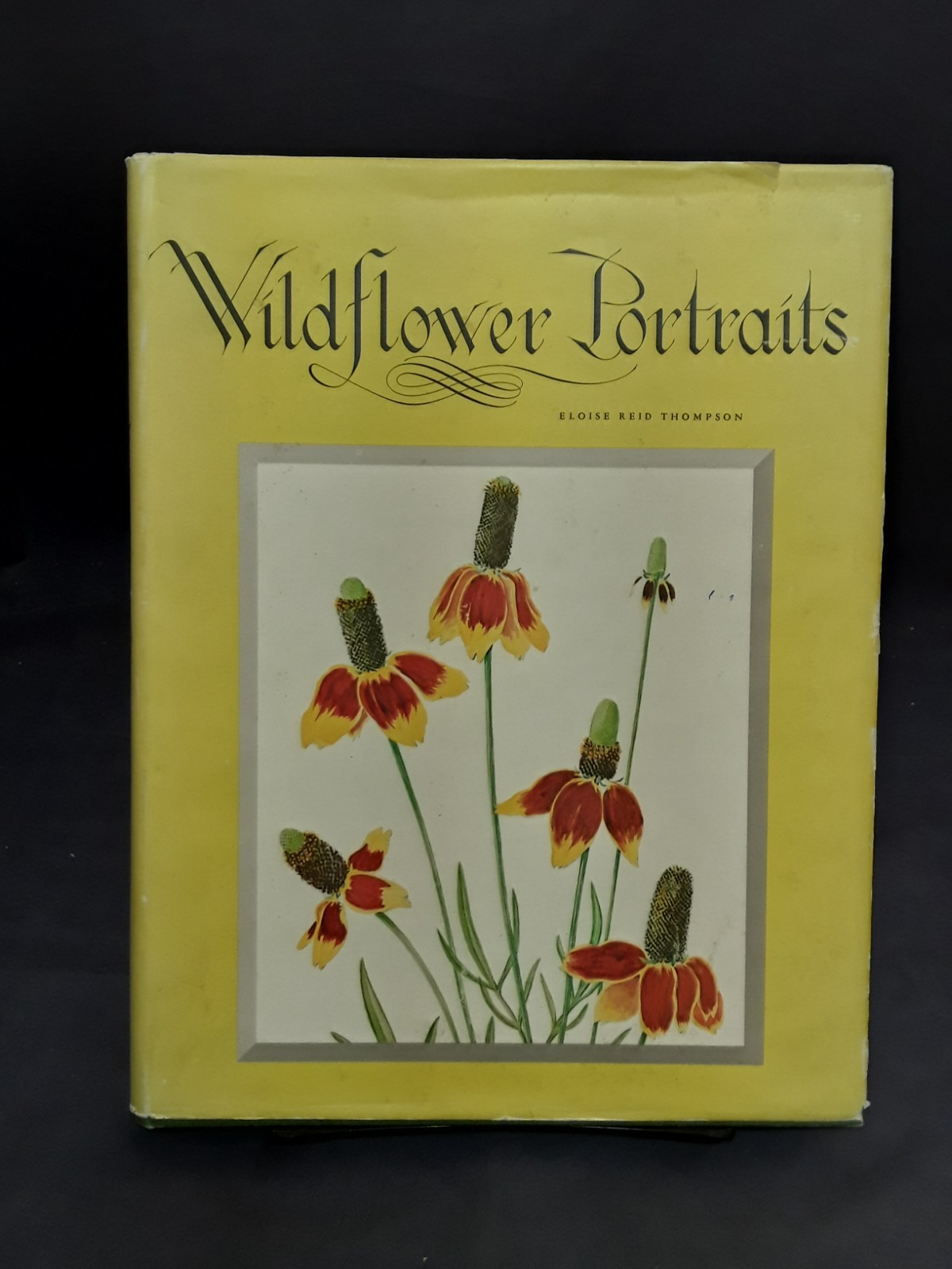 Wildflower Portraits Eloise Reid Thompson Univ of Okla Press 1964 HB VG 250919