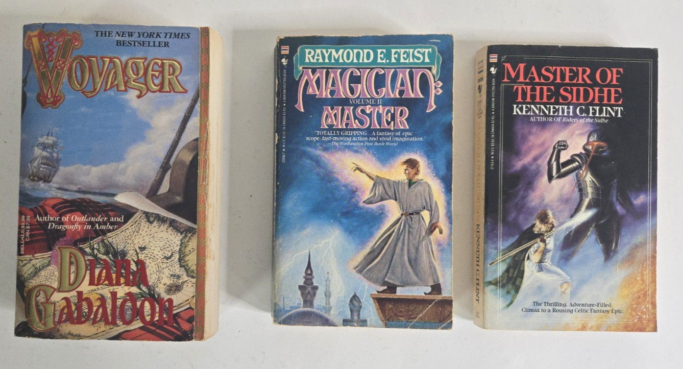 Lot of 29 Sci-Fi / Fantasy Mass Market Paperback Books