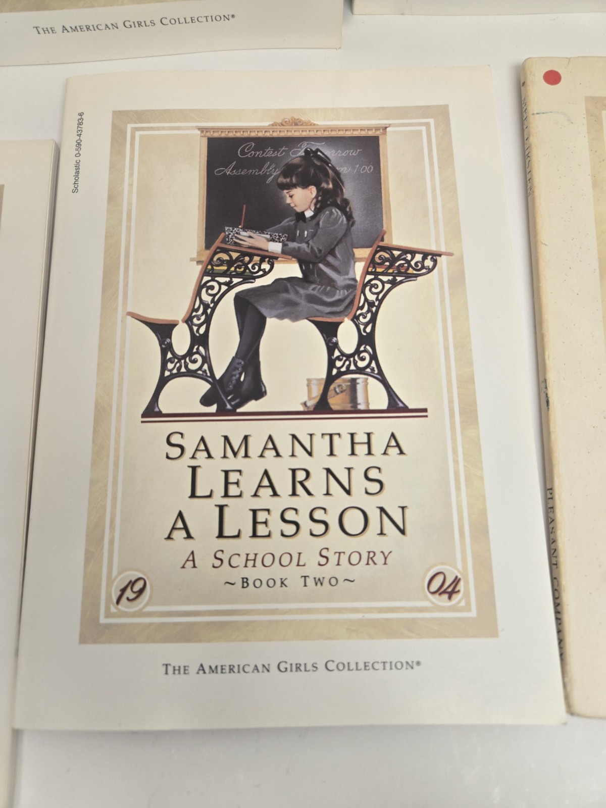 American Girl Book Lot Samantha Kirsten Felicity Pleasant Company 8 Books