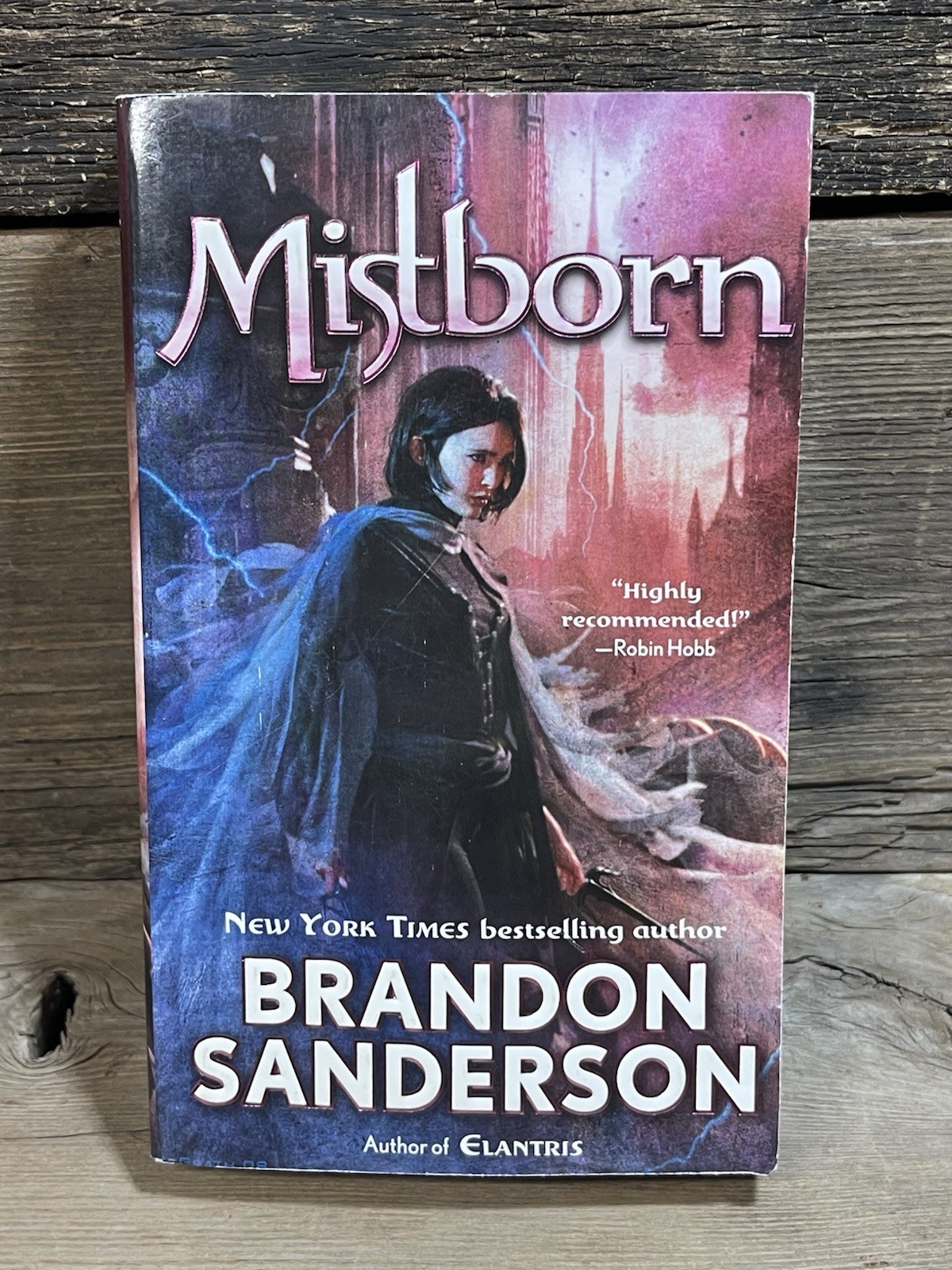 Mistborn Brandon Sanderson SIGNED 2007 PB 1st Mass Ed The Final Empire Fast Shi