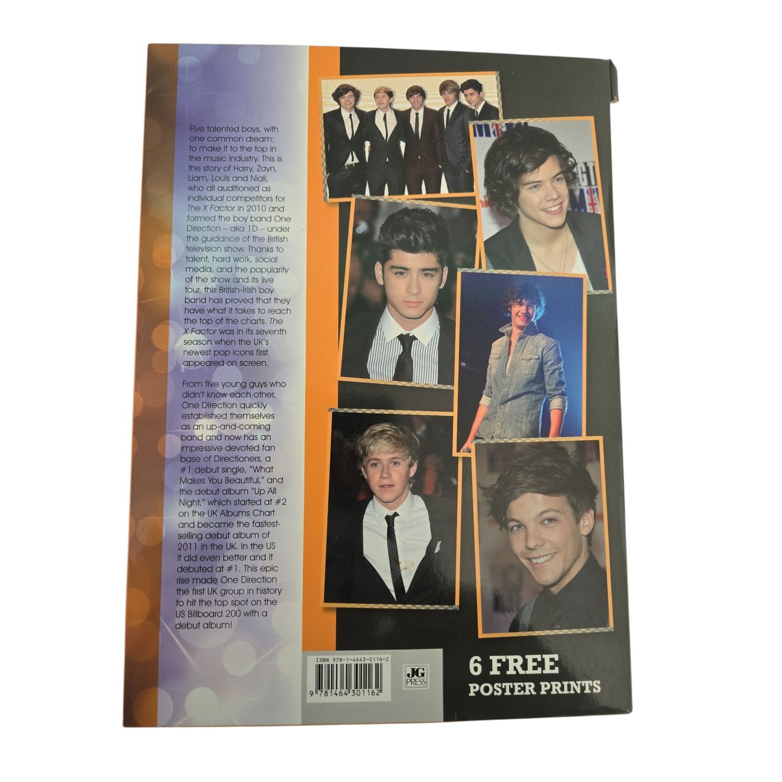 ONE DIRECTION 1D Book The Story So Far LIAM NIALL HARRY ZAYN LOUIS 6 Posters