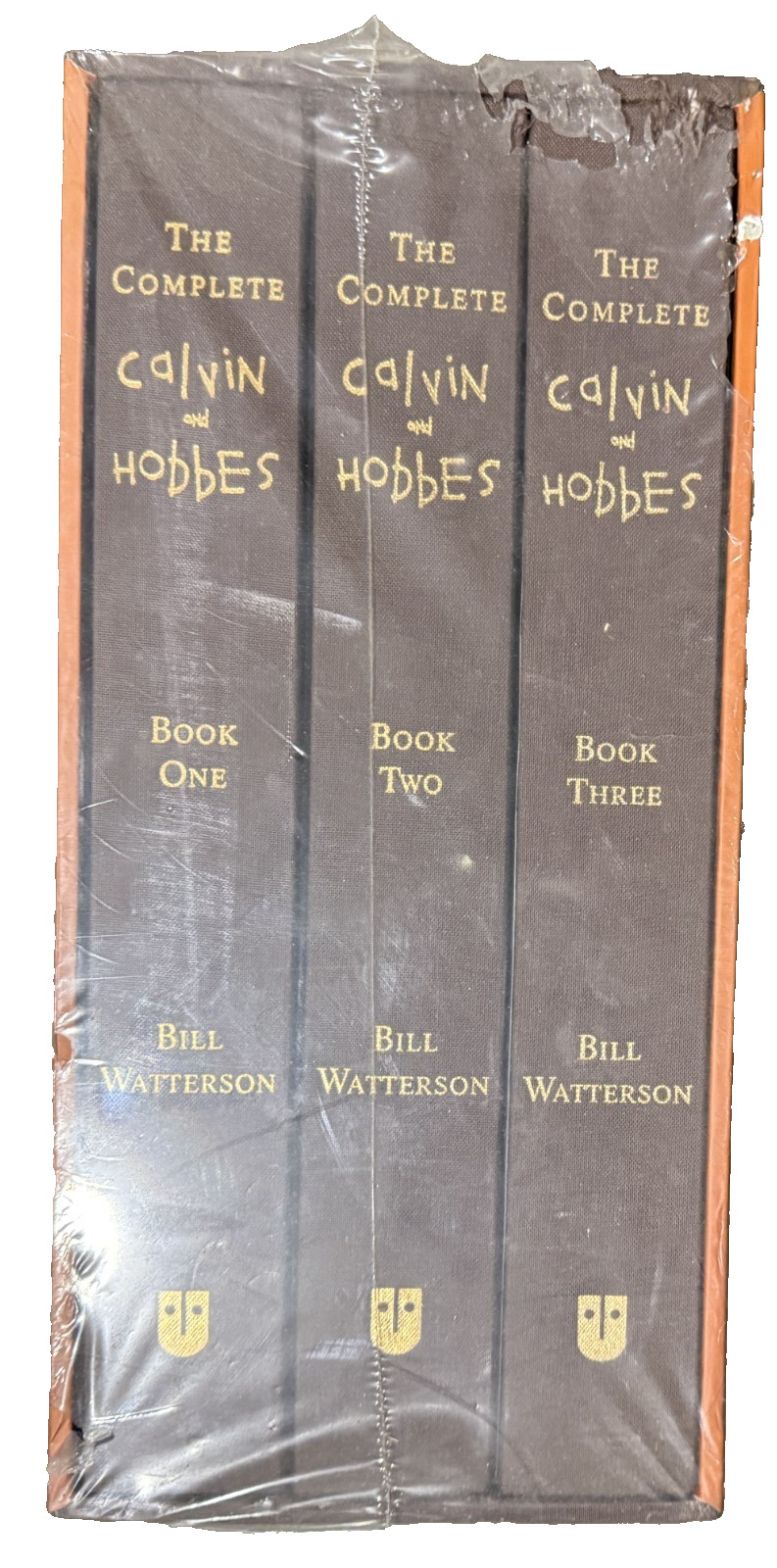 Complete Calvin and Hobbes Bill Watterson Hardcover 3 Vol. Boxed Set LIKE NEW