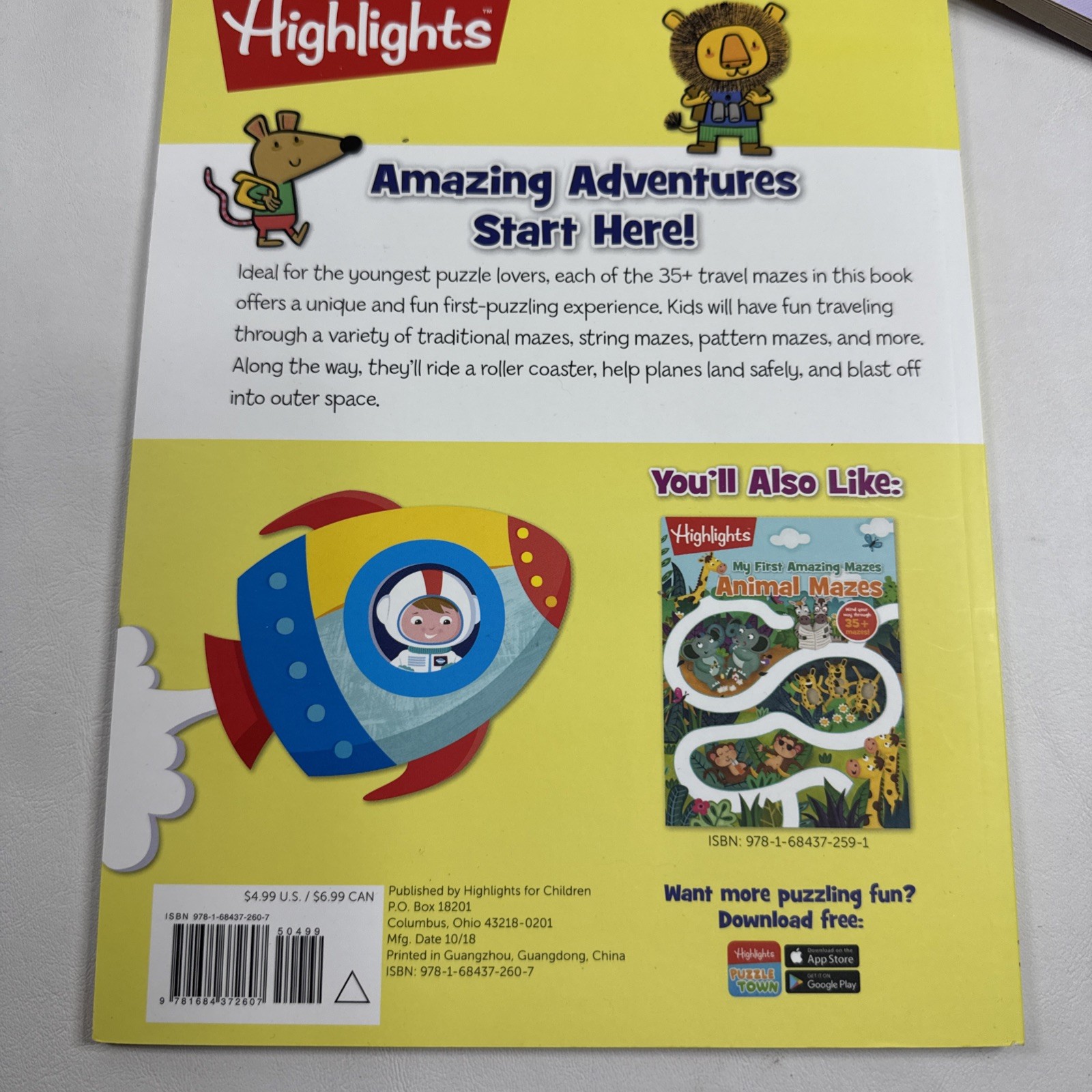 Coloring Activity Book Lot Of 3 Highlights Mazes Precious Moments Cats Dogs