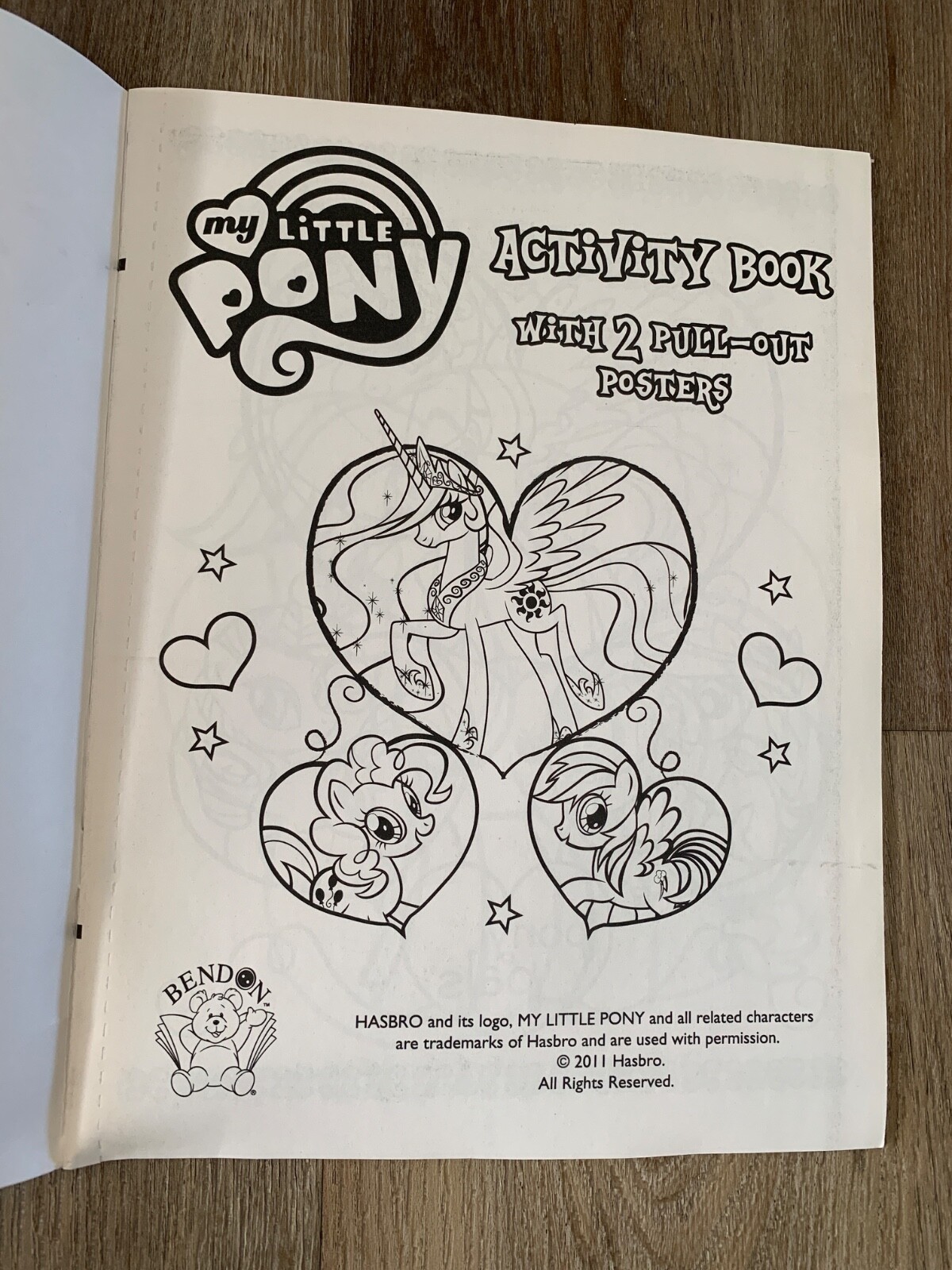 My Little Pony Activity Book Includes Stickers & Posters NEW