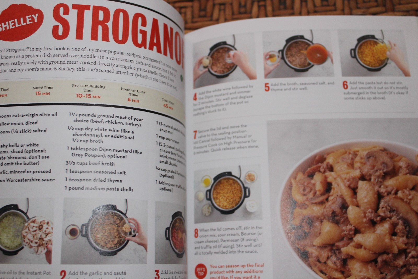 Simple Comforts Step-By-Step Instant Pot Cookbook