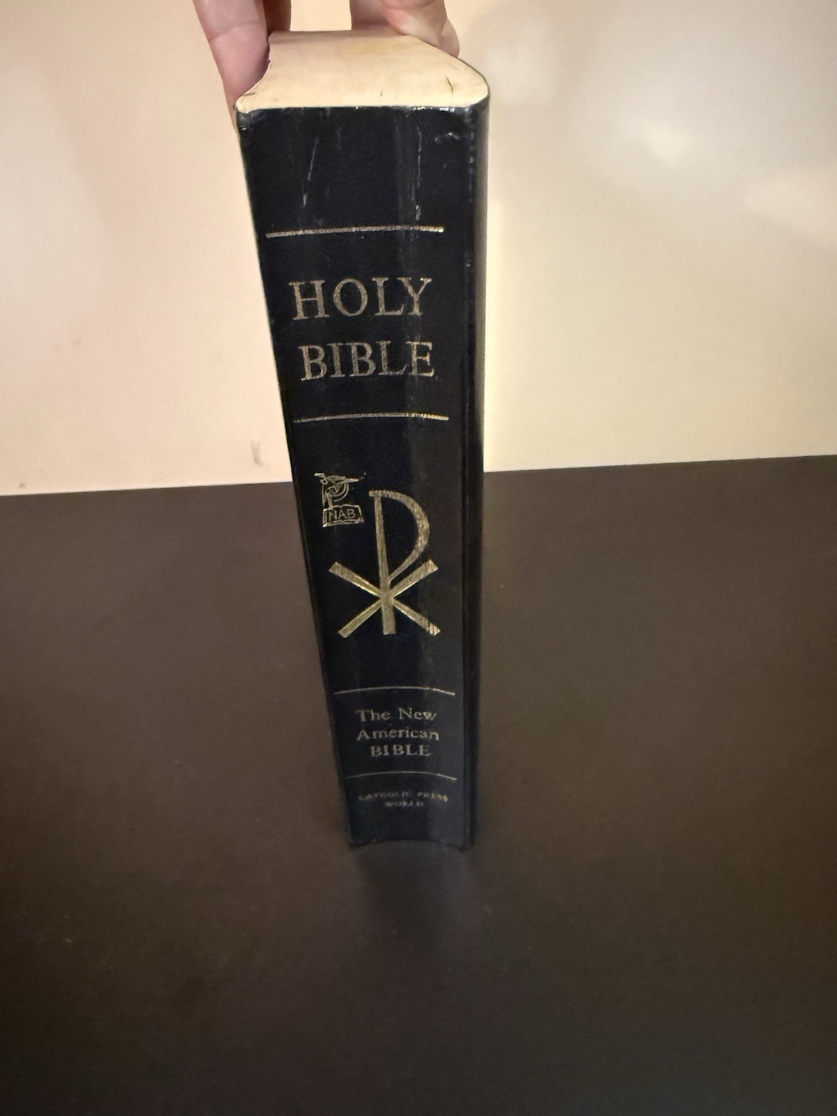 Holy Bible New American Bible NAB Catholic Press World Paperback 1970 1st Ed