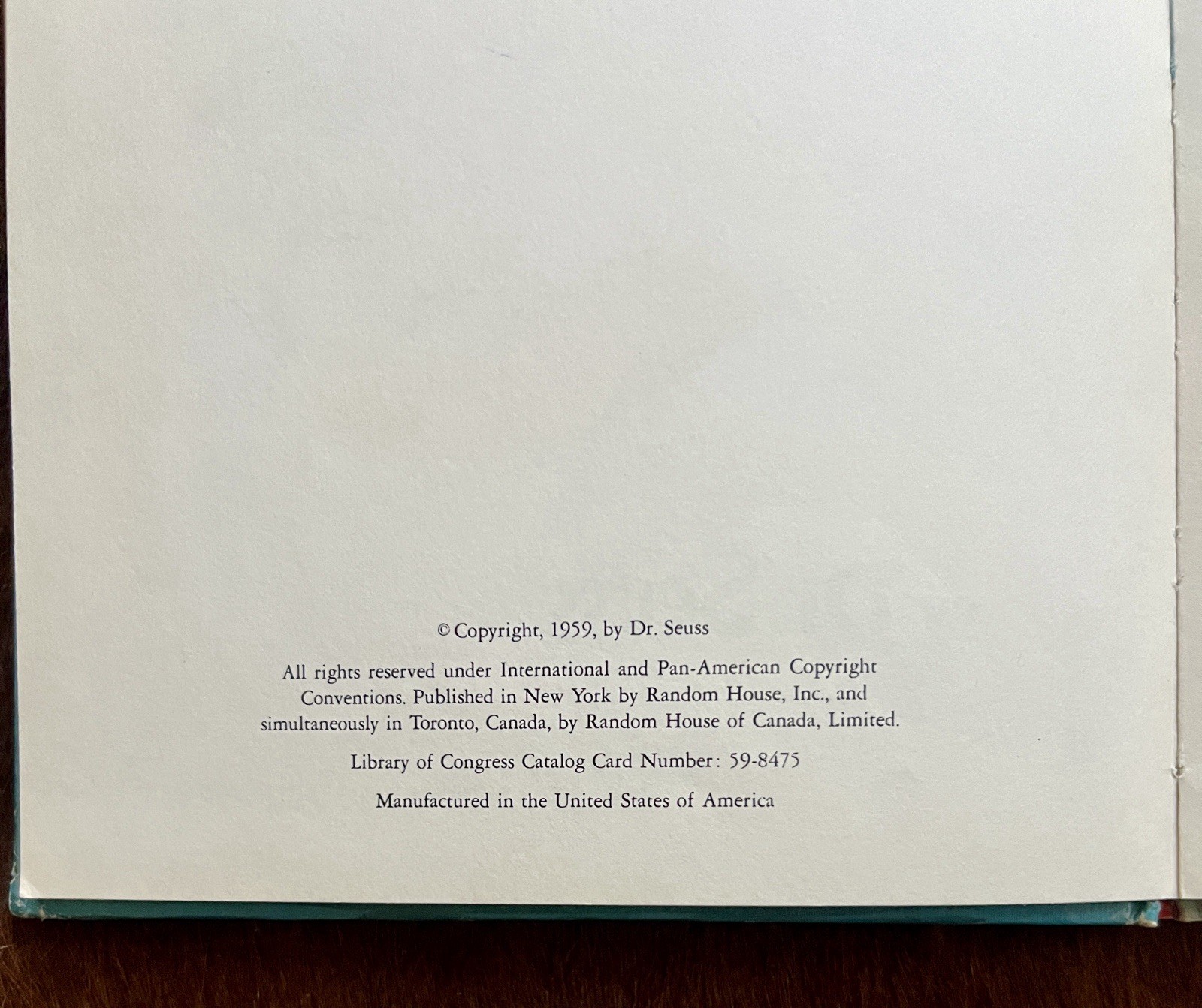 Dr. Seuss Happy Birthday To You! Vintage Hardcover Book 1959 Retro Illustration