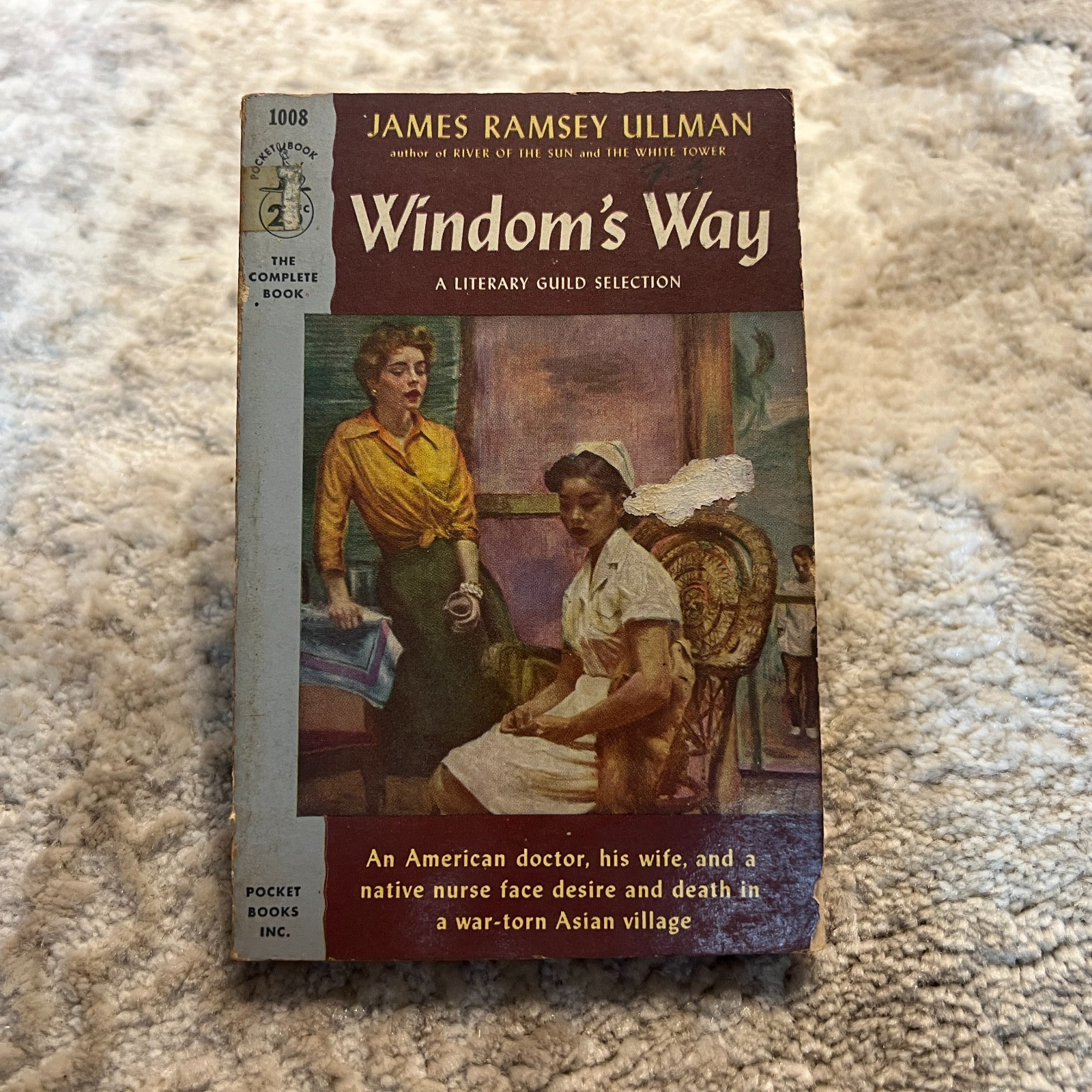 Windom’s Way Medical Romance Paperback by James Ramsey Ullman Pocket Books 1954