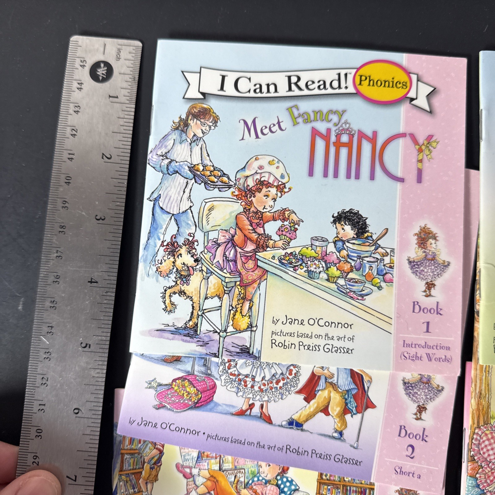 Fancy Nancy + Pinkalicious Kids Books Phonics Fun I Can Learn to Read Lot 17