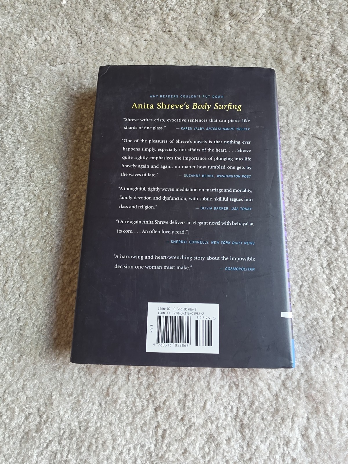 Testimony First Edition Anita Shreve