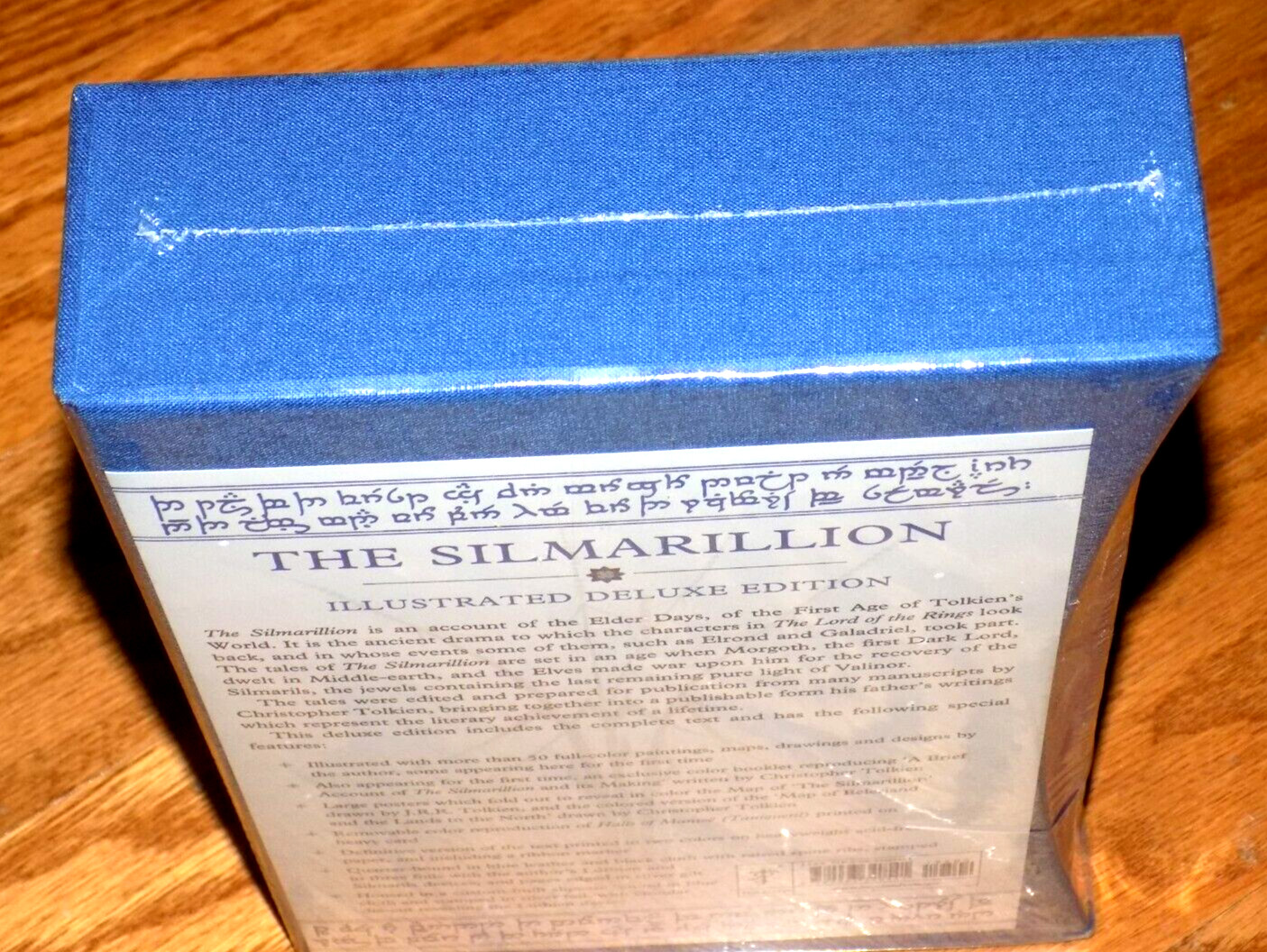 Silmarillion Hardcover J.R.R. Tolkien Deluxe Illustrated Edition Slip Case NEW