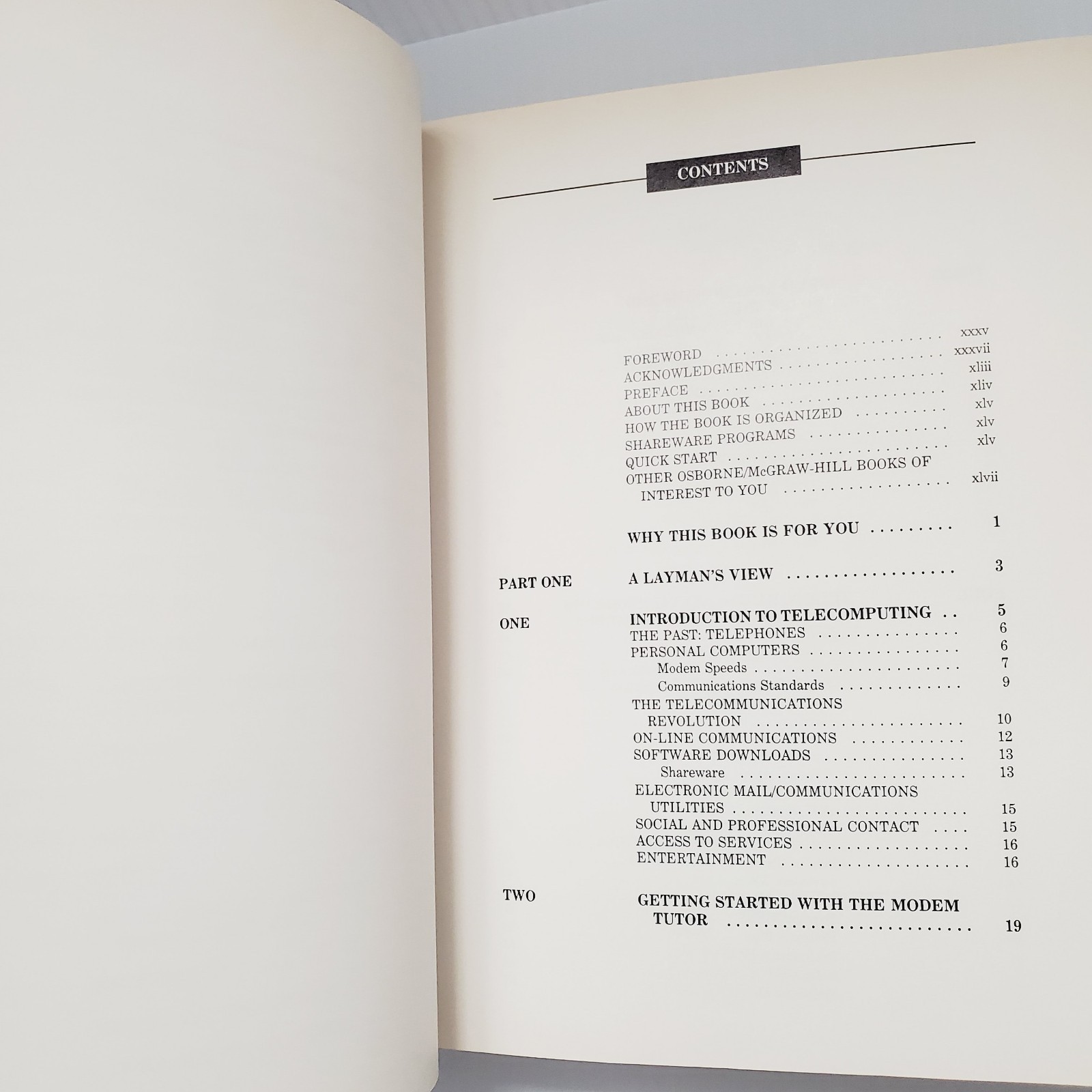 Dvorak’s Guide to PC Telecommunications Book Vintage 1990 Technology Computer