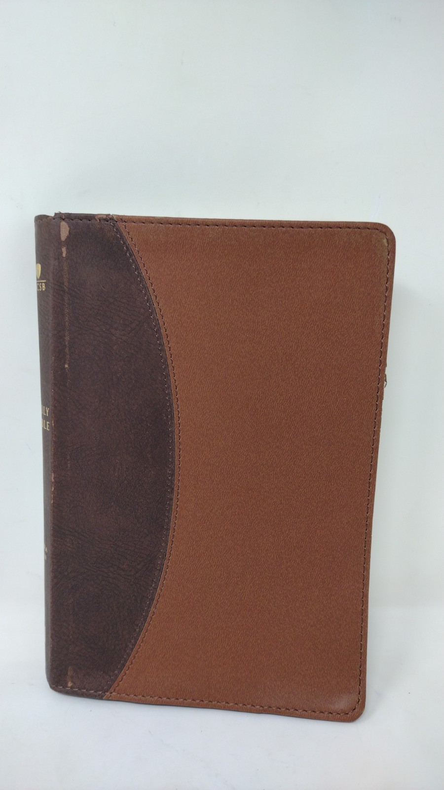 HCSB Ultrathin Reference Bible, Dark Brown/Brown Simulated Leather (no boxed)
