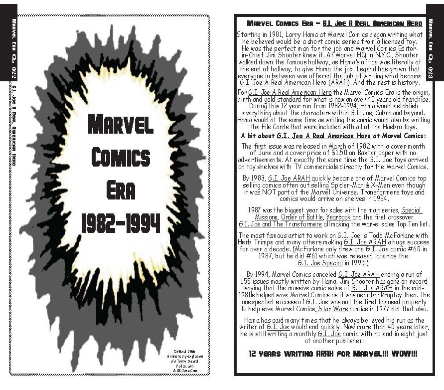G.I. Joe ARAH Trivia & Activity After Action Report Over 2,000 Q&A in 260 pages