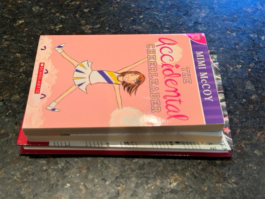 Scholastic Books Lot: Last Holiday Concert, Report Card, Accidental Cheerleader