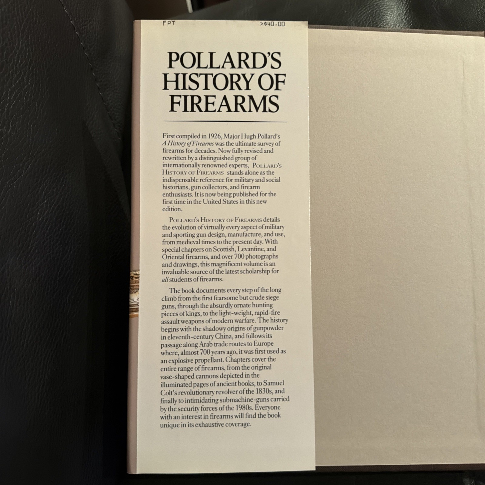 Pollard’s History of Firearms. Claude Blair 1983
