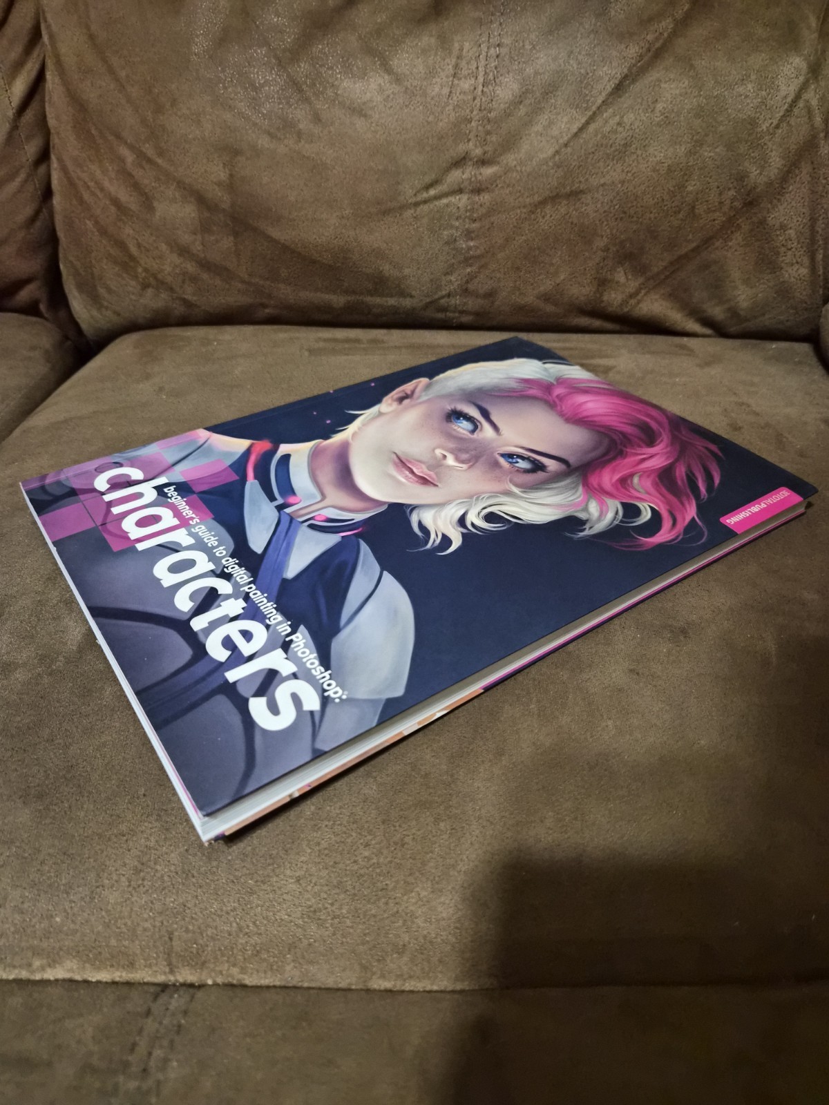 Beginner’s Guide to Digital Painting in Photoshop + Characters Art Book Lot (2)