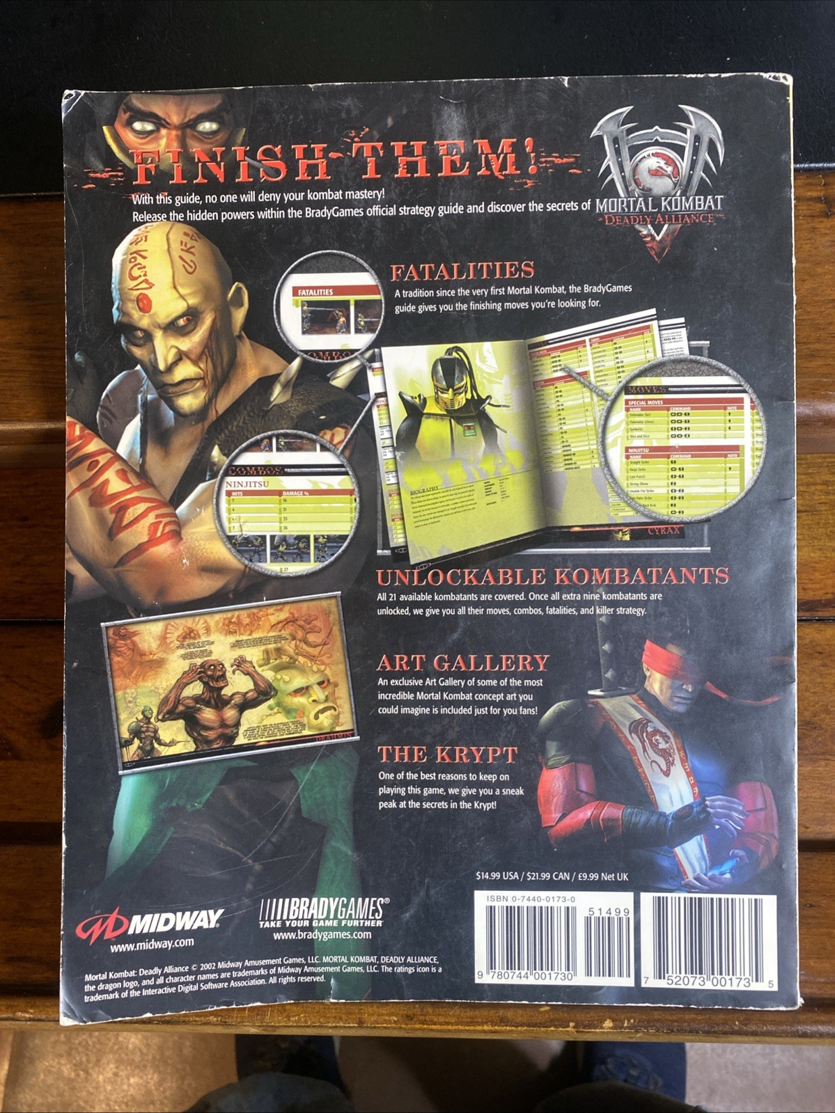 Mortal Kombat(R): Deadly Alliance(TM) Official Strategy Guide (Signature Ser…