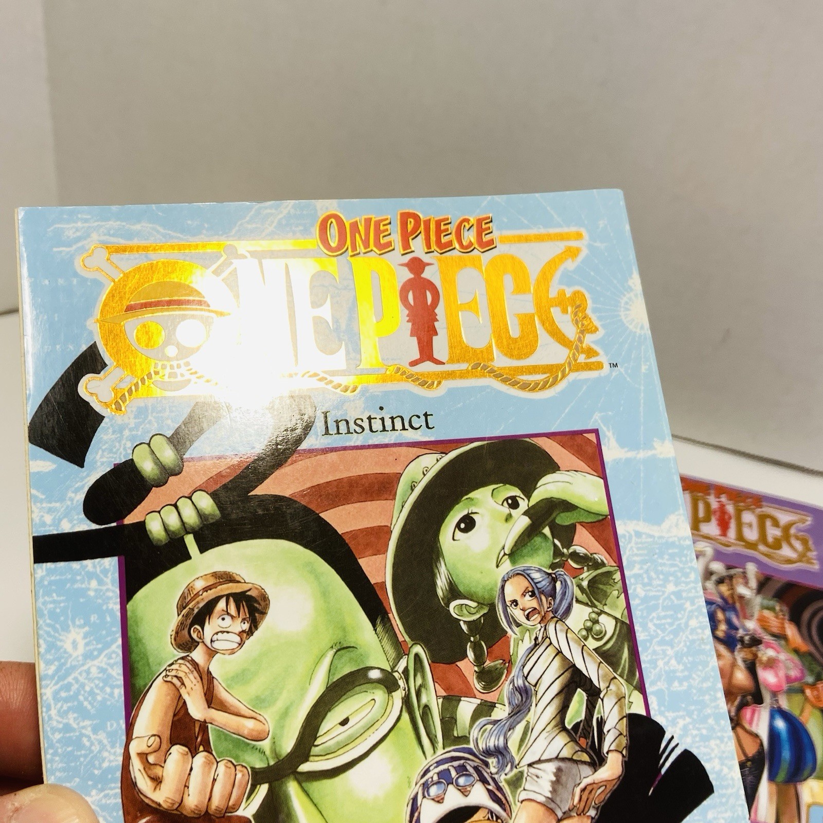 One Piece Vol. 14 + 21 Utopia & Instinct Oda 2007 Manga Gold Foil Rare Books