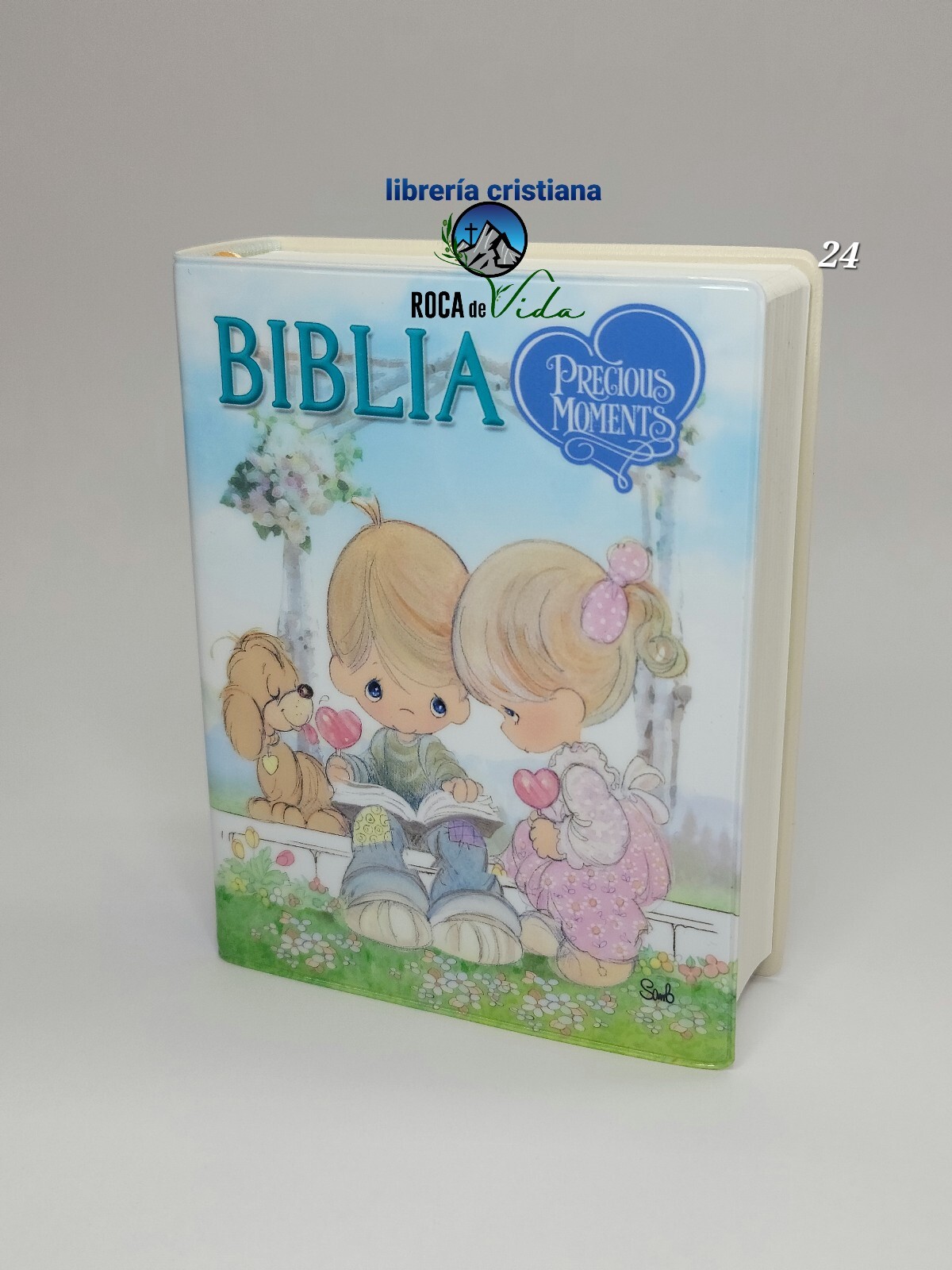 Biblia precios moments para niños Pasta Vinil Reina-Valera 1960 Tamaño Pequeño