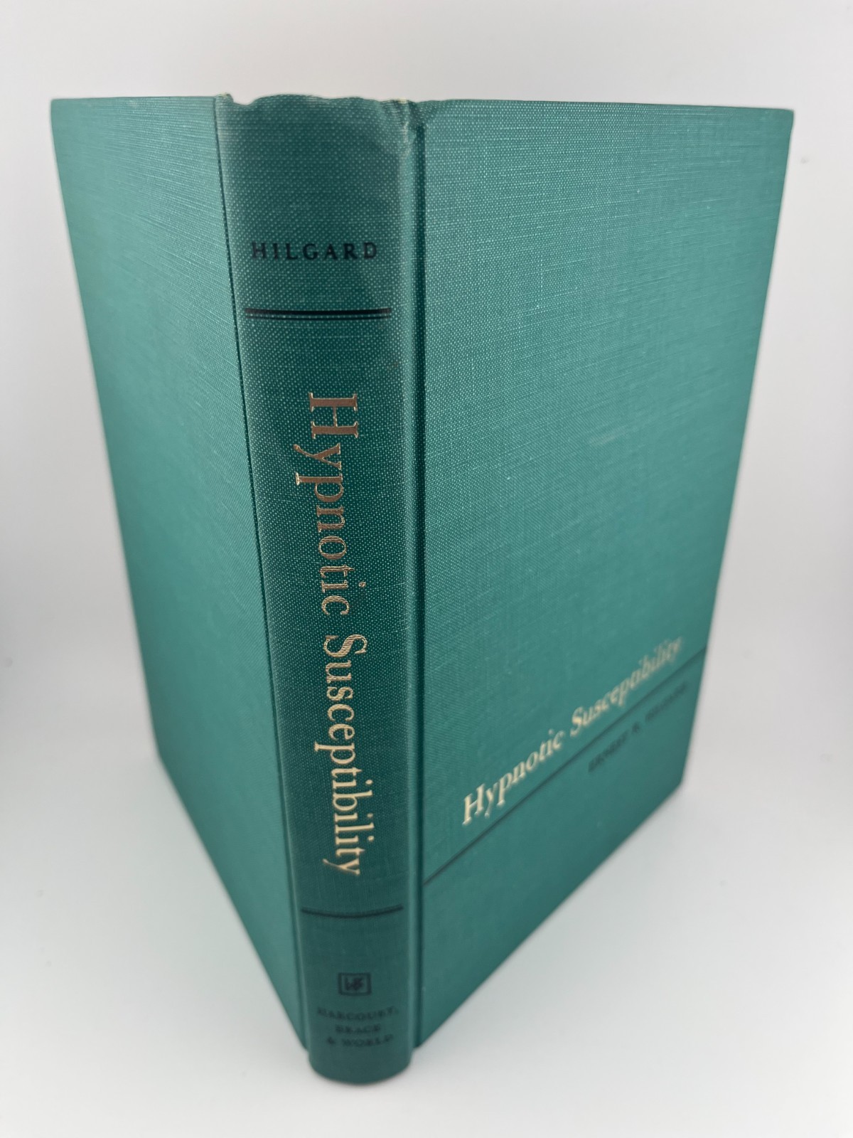 Hypnotic Susceptibility – Ernest R. Hilgard – 1965 – 1st hardcover VERY GOOD