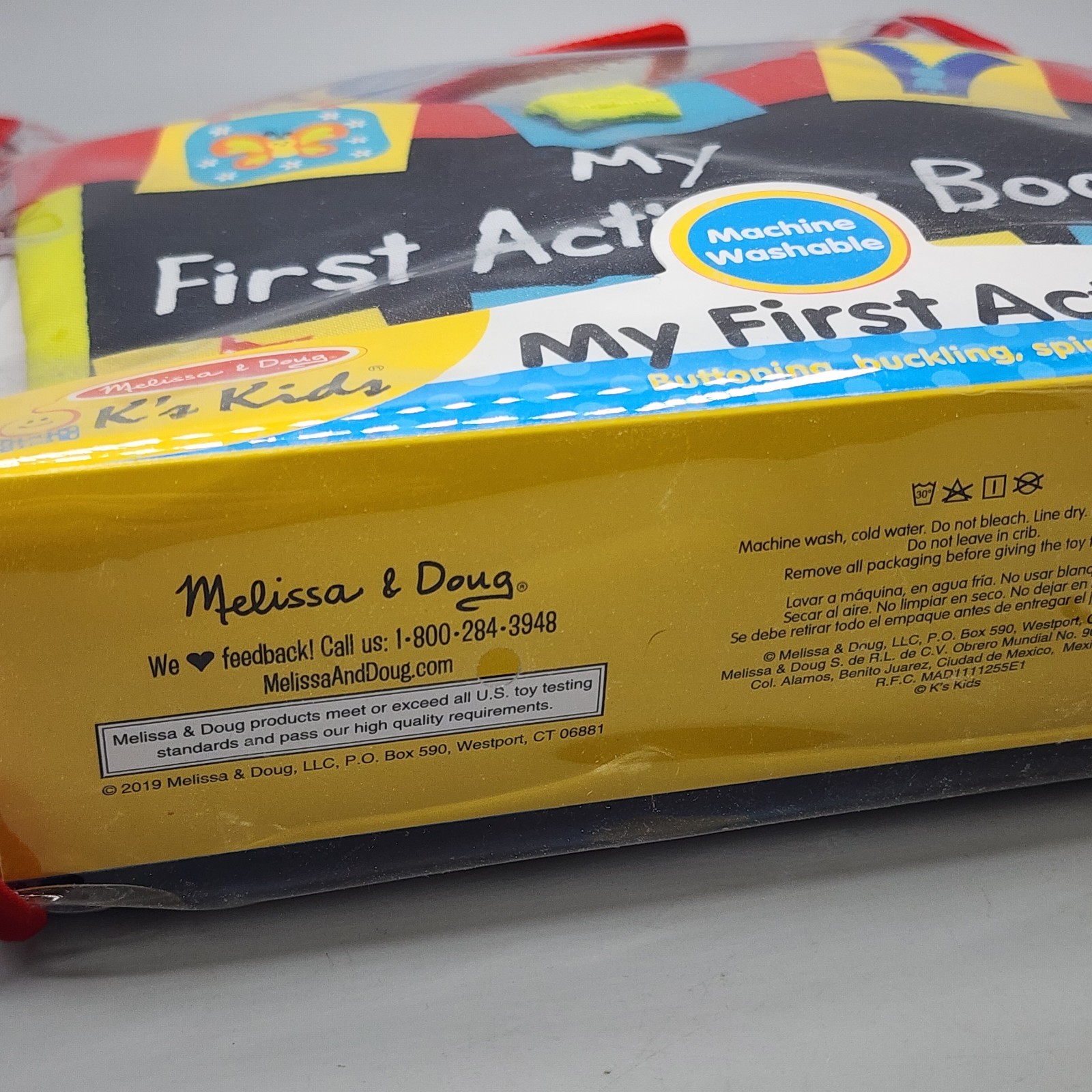 Melissa & Doug K’s Kids MY FIRST ACTIVITY BOOK For Early Learners Ages 0-2 – NEW