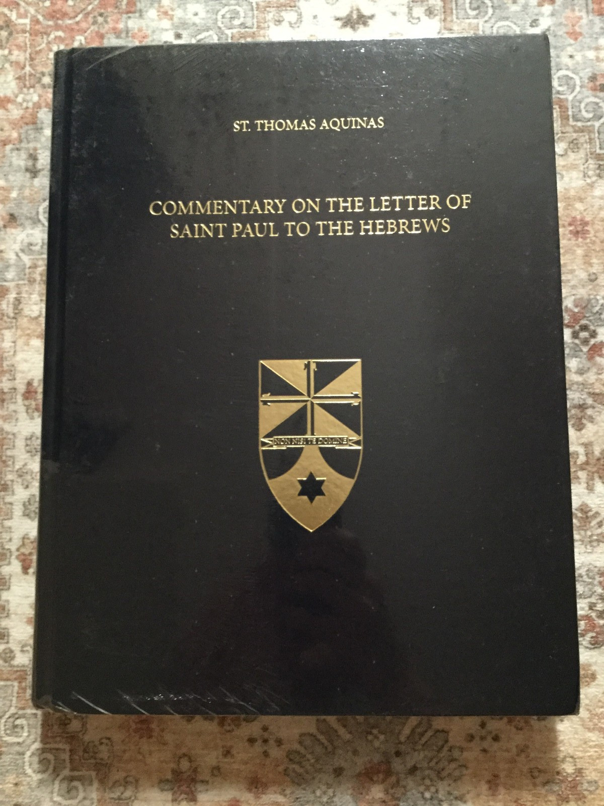 St. Thomas Aquinas Commentary On The Letters Of Saint Paul To The Hebrews