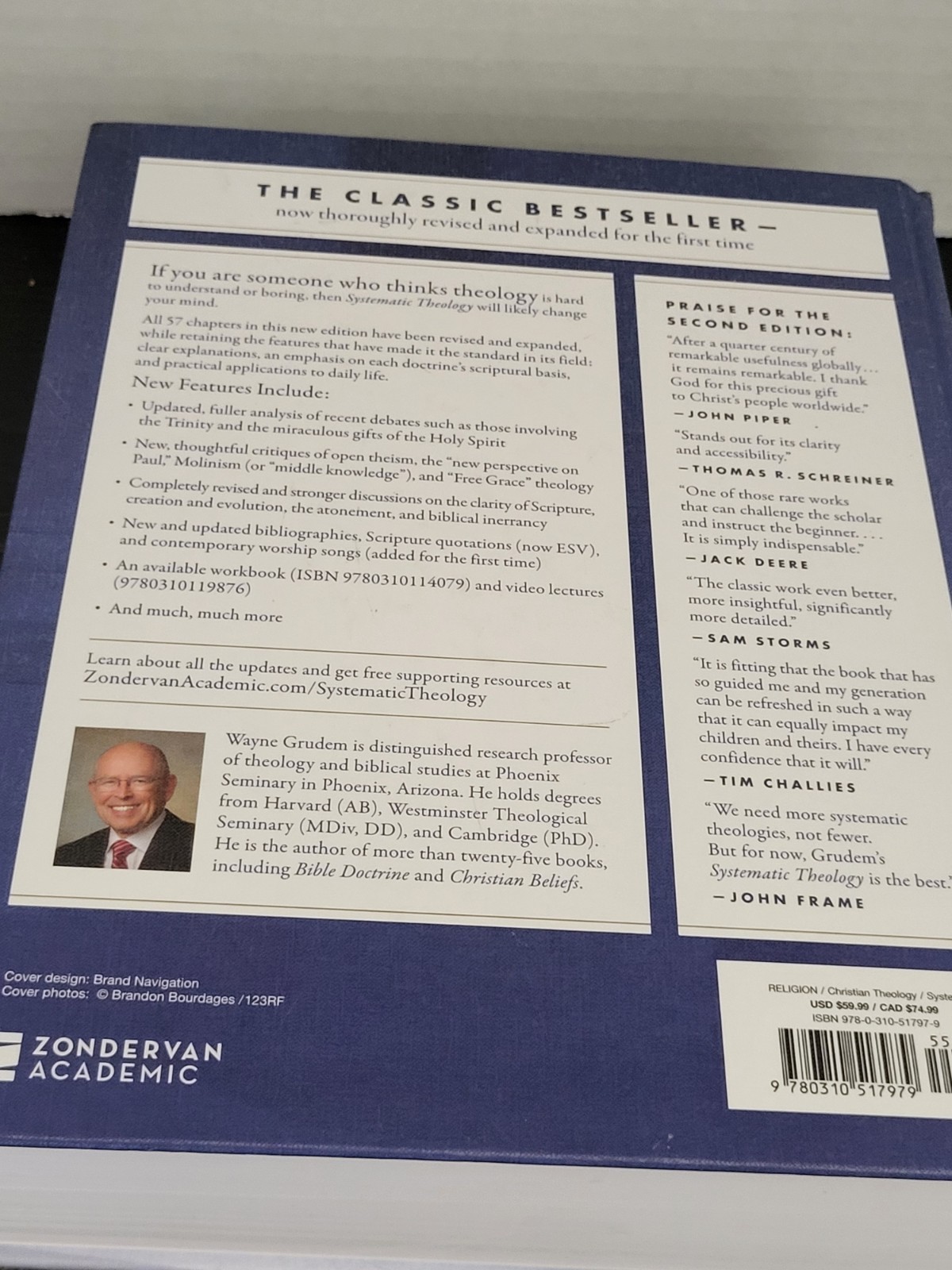 Zondervan Academic Systematic Theology 2nd Ed Hardcover Wayne Grudem