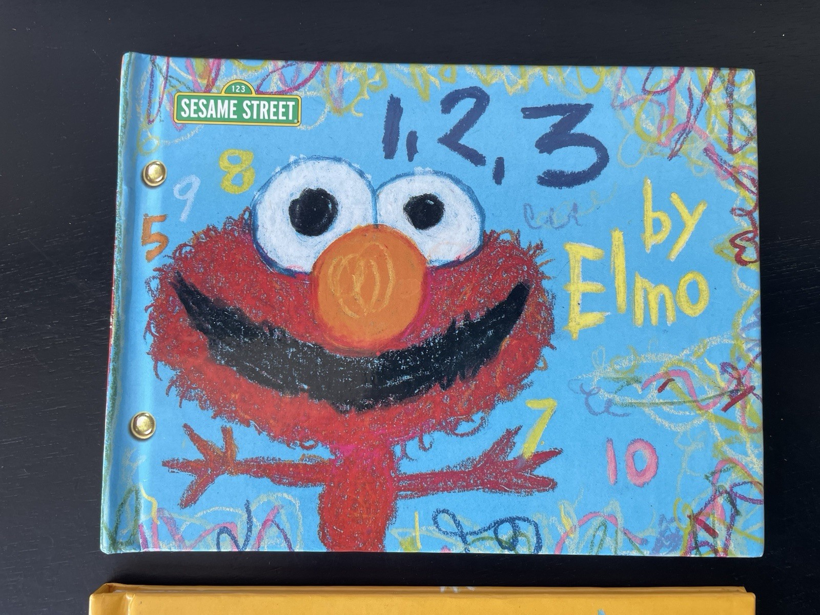 Sesame Street Y2k Food! By Cookie Monster 1,2,3 By Elmo Hardcover Kids Books Set