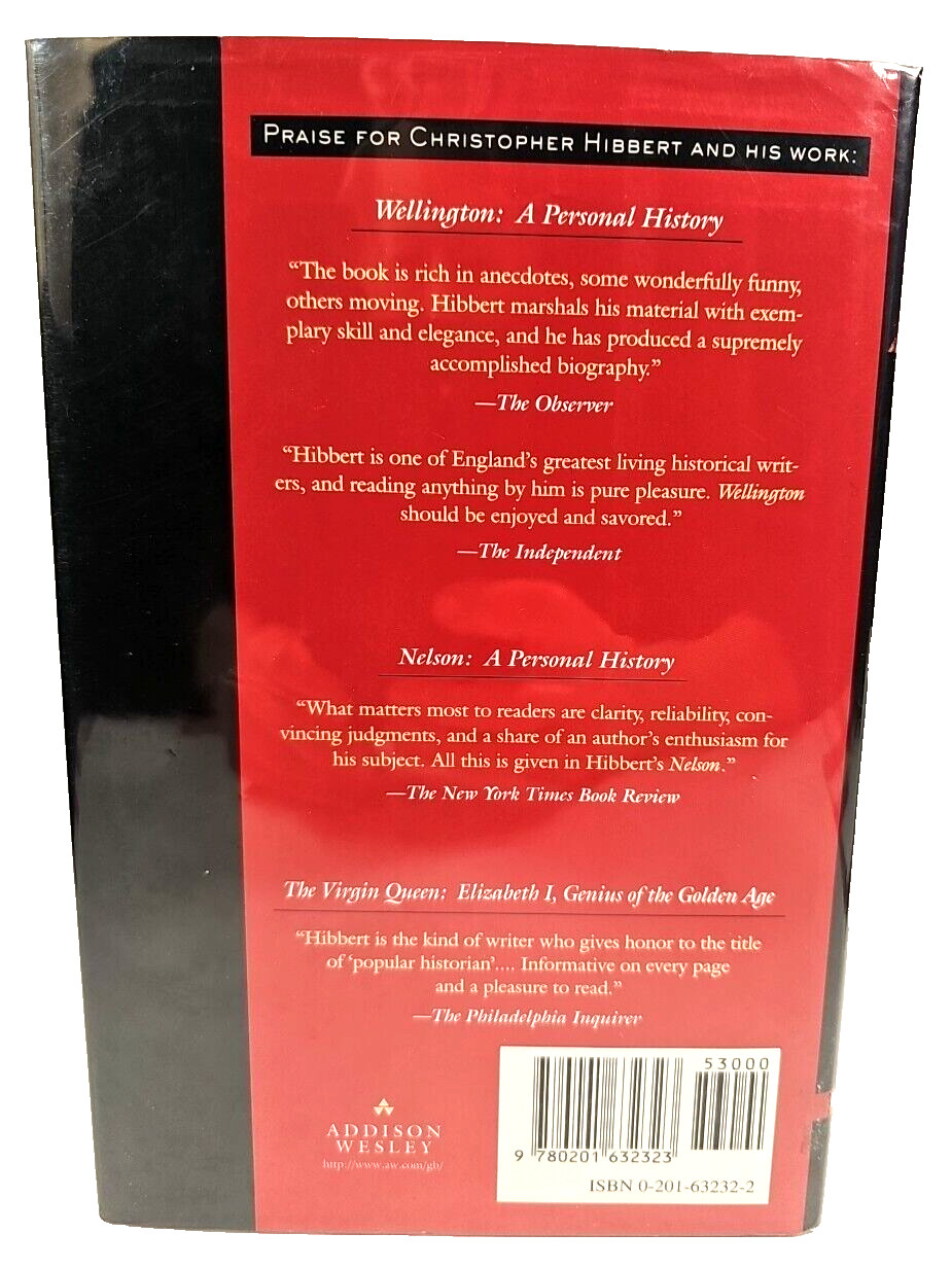 Wellington: A Personal History by Christopher Hibbert HCDJ First US Edition 1997