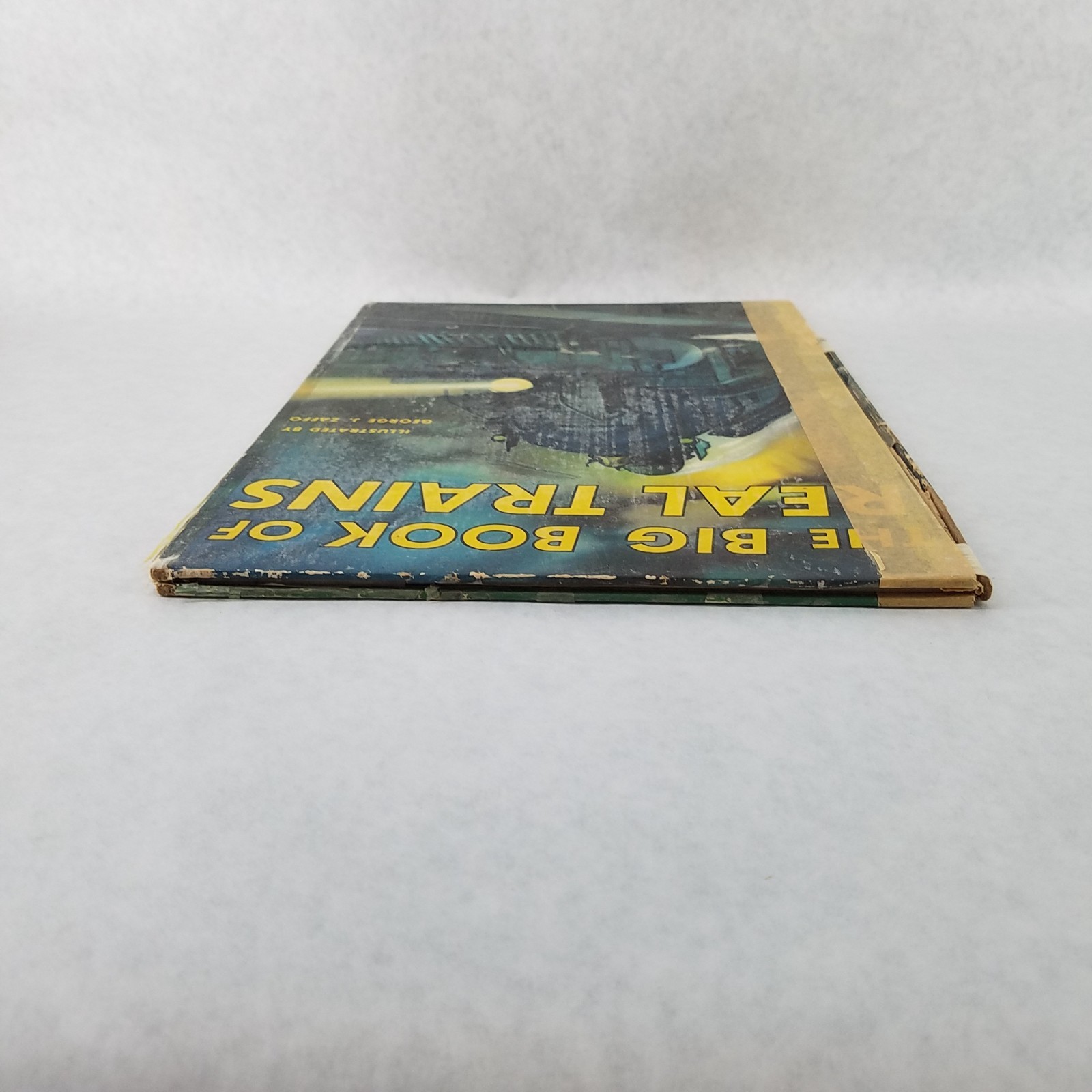 Big Book of Real Trains – 1949 Hardcover by George Zaffo