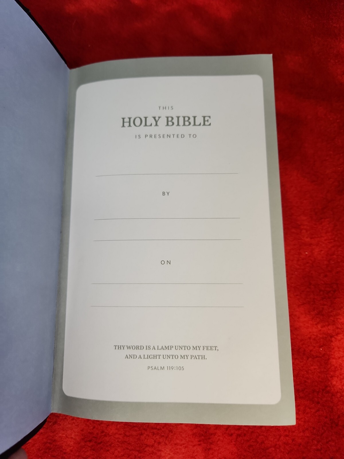 KJV, Gift and Award Bible, Leather