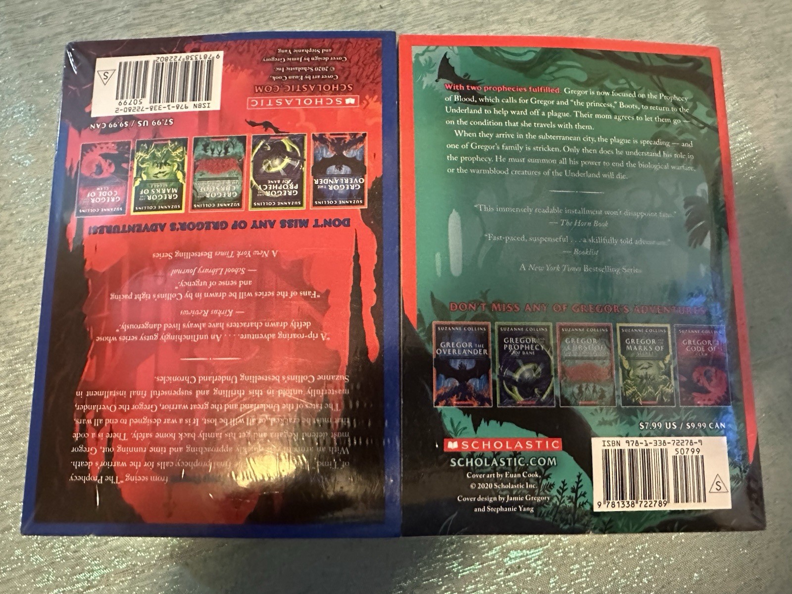 The Underland Chronicles #1-#5 Gregor Book Suzanne Collins
