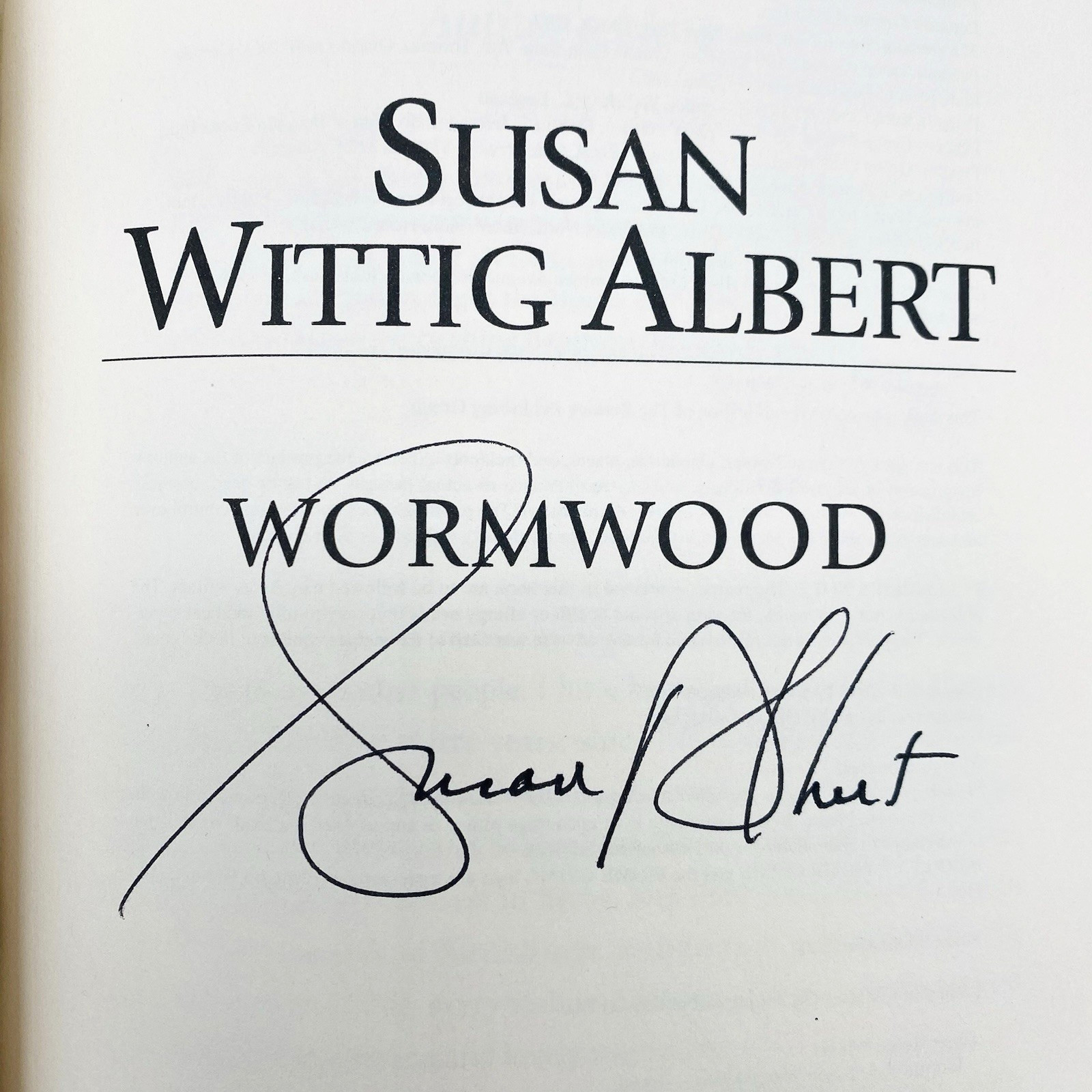 4 SIGNED China Bayles Novels First/First Susan Wittig Albert Hardcover Dust Jkt