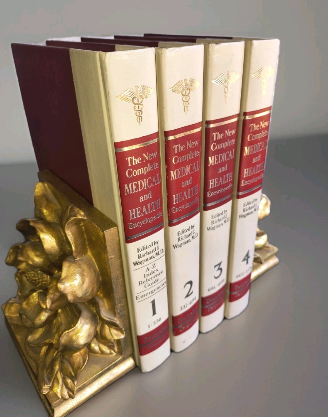 Vintage 4 Volume Complete Medical & Health Encyclopedia Set – Gift for Doctors
