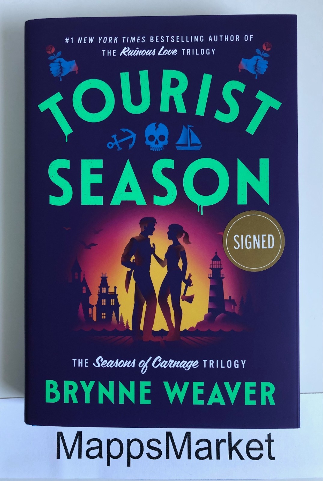 SIGNED Tourist Season by Brynne Weaver 1st Edition/1st Printing (2025,Hardcover)