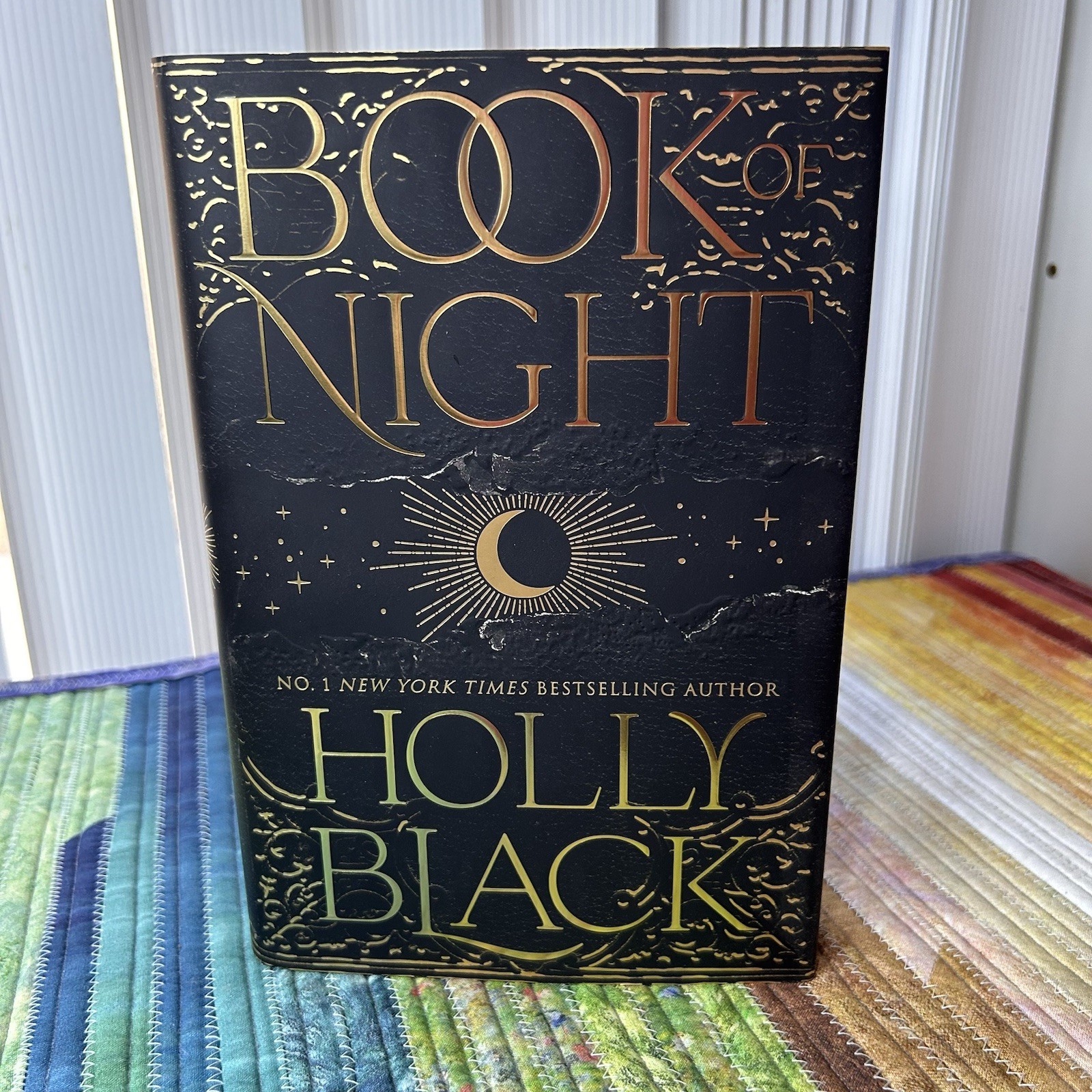 FairyLoot Book of Night Holly Black Exclusive Edition Black Sprayed Edges HC