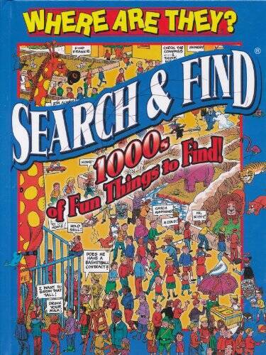 Search & Find: Where Are They? – Hardcover – VERY GOOD